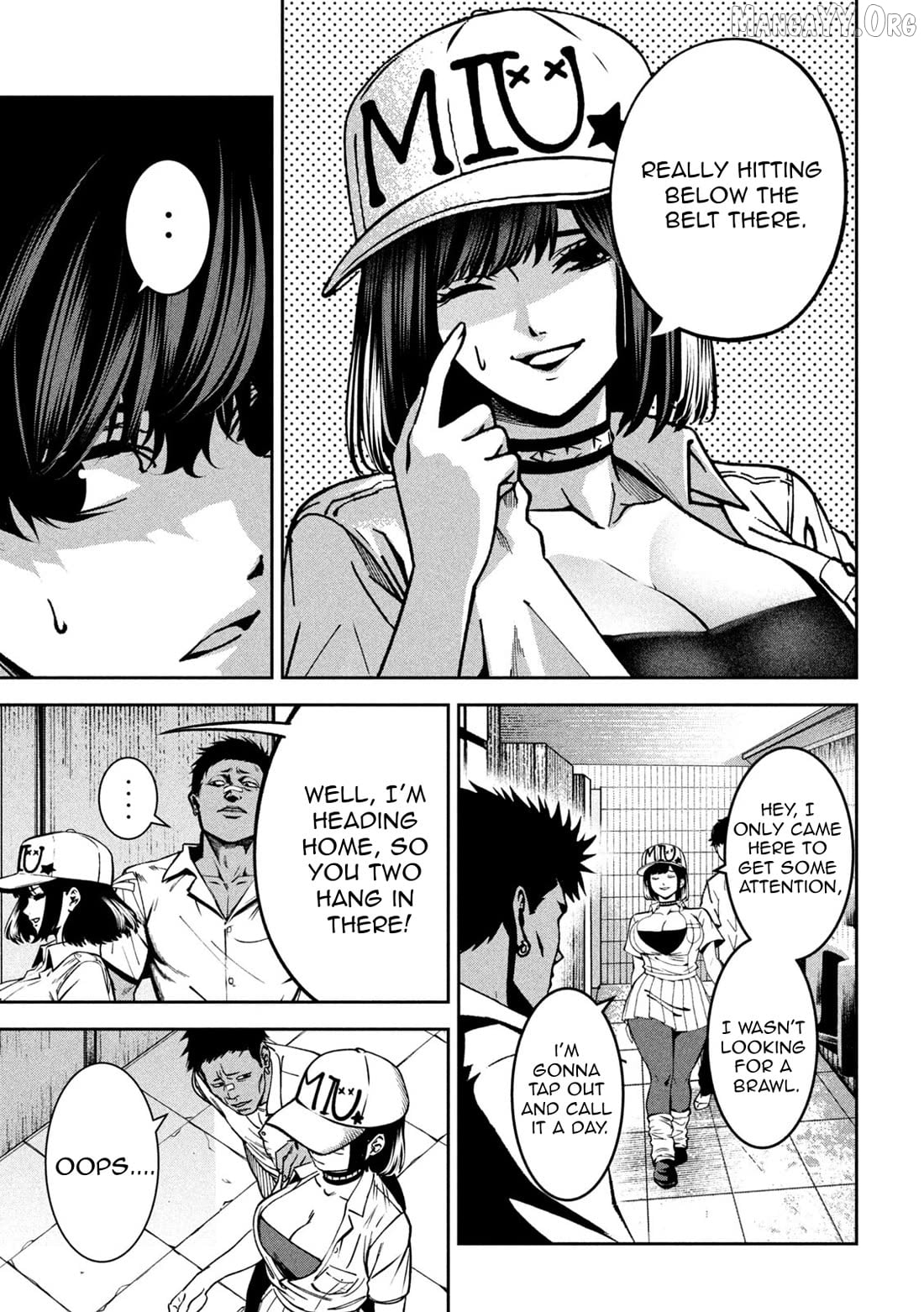 Bouryoku Banzai Chapter 44 - page 9