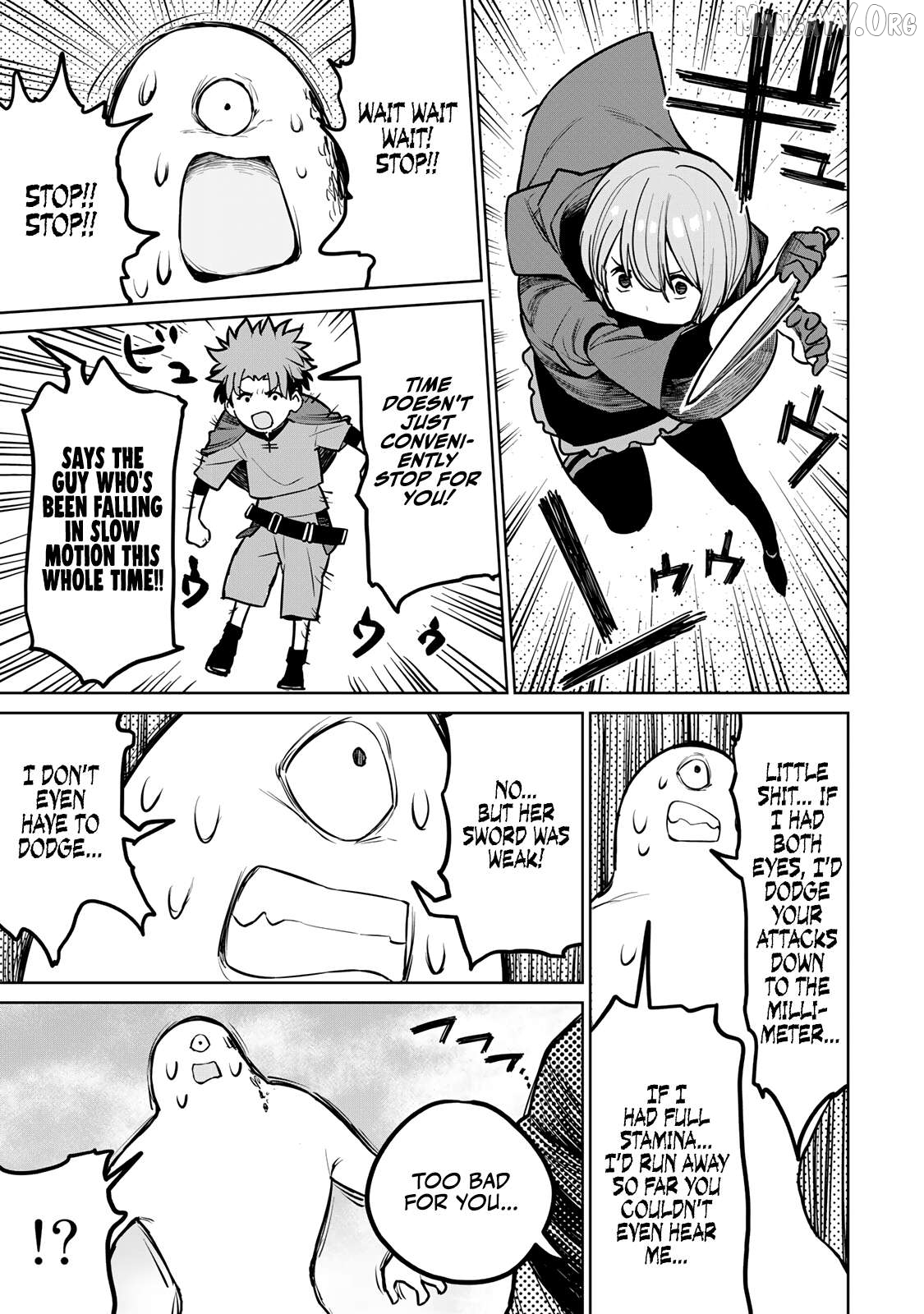 Tsuihou sareta cheat fuyo majutsushi wa ki mama na second life wo ouka suru. ~ora wa buki dake janaku, arayuru mono ni "kyouka point" wo fuyo dekiru shi, ore no ishi de itsudemo kouka wo kaijo dekiru kedo, nokotta hitotachi daijoubu?~ Chapter 23 - page 13