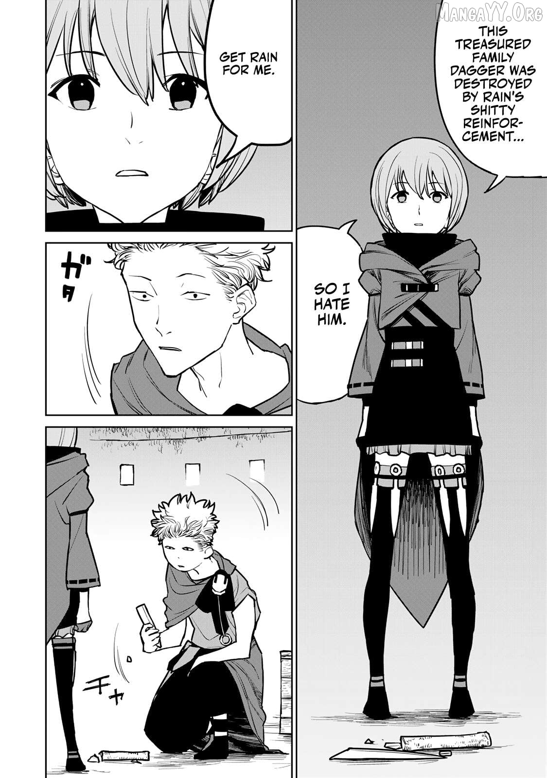 Tsuihou sareta cheat fuyo majutsushi wa ki mama na second life wo ouka suru. ~ora wa buki dake janaku, arayuru mono ni "kyouka point" wo fuyo dekiru shi, ore no ishi de itsudemo kouka wo kaijo dekiru kedo, nokotta hitotachi daijoubu?~ Chapter 24 - page 12