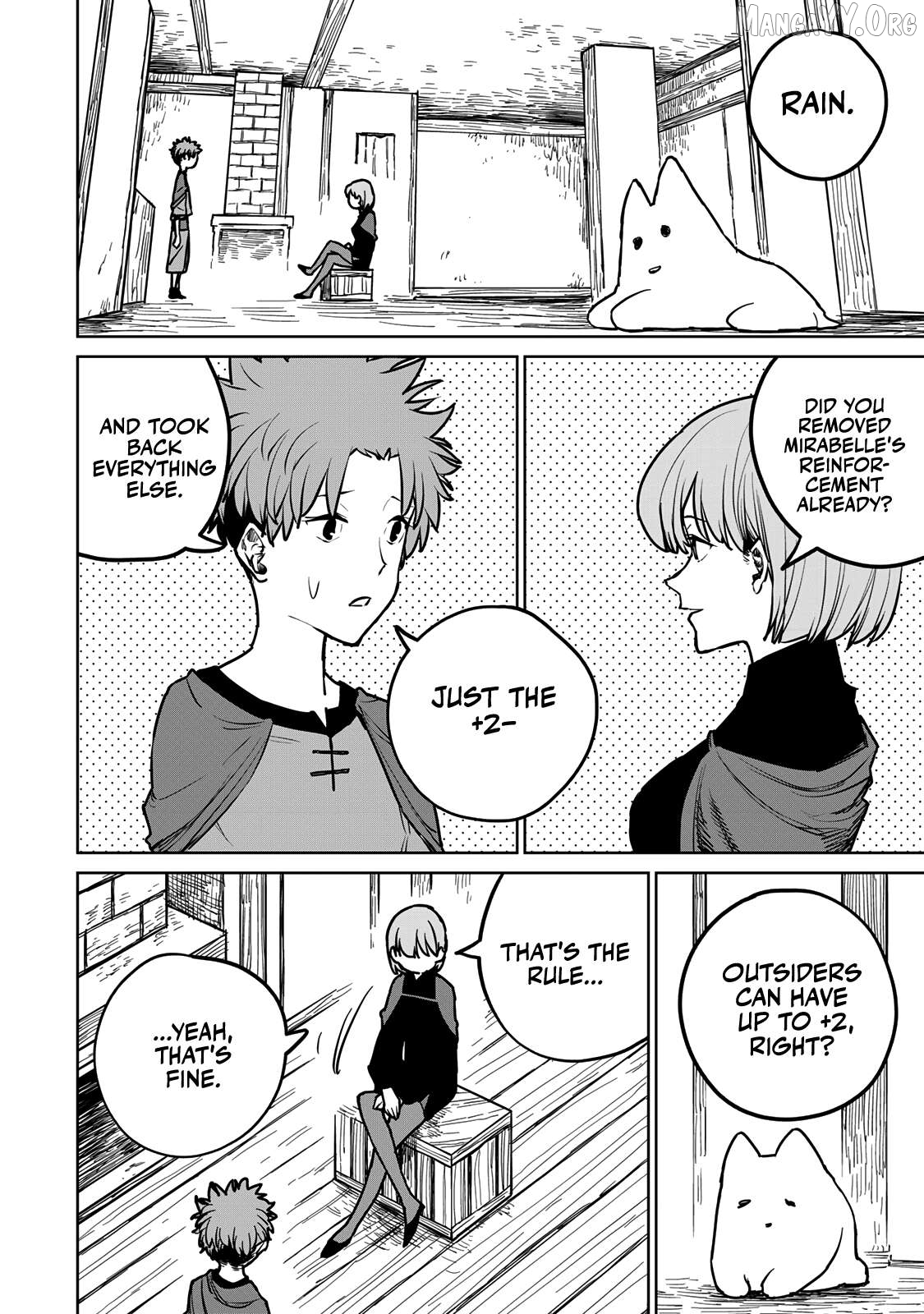 Tsuihou sareta cheat fuyo majutsushi wa ki mama na second life wo ouka suru. ~ora wa buki dake janaku, arayuru mono ni "kyouka point" wo fuyo dekiru shi, ore no ishi de itsudemo kouka wo kaijo dekiru kedo, nokotta hitotachi daijoubu?~ Chapter 24 - page 40