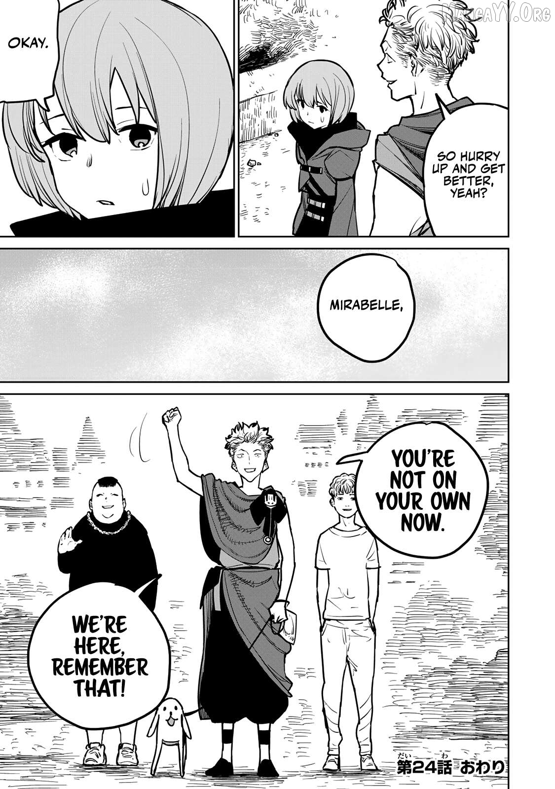 Tsuihou sareta cheat fuyo majutsushi wa ki mama na second life wo ouka suru. ~ora wa buki dake janaku, arayuru mono ni "kyouka point" wo fuyo dekiru shi, ore no ishi de itsudemo kouka wo kaijo dekiru kedo, nokotta hitotachi daijoubu?~ Chapter 24 - page 47