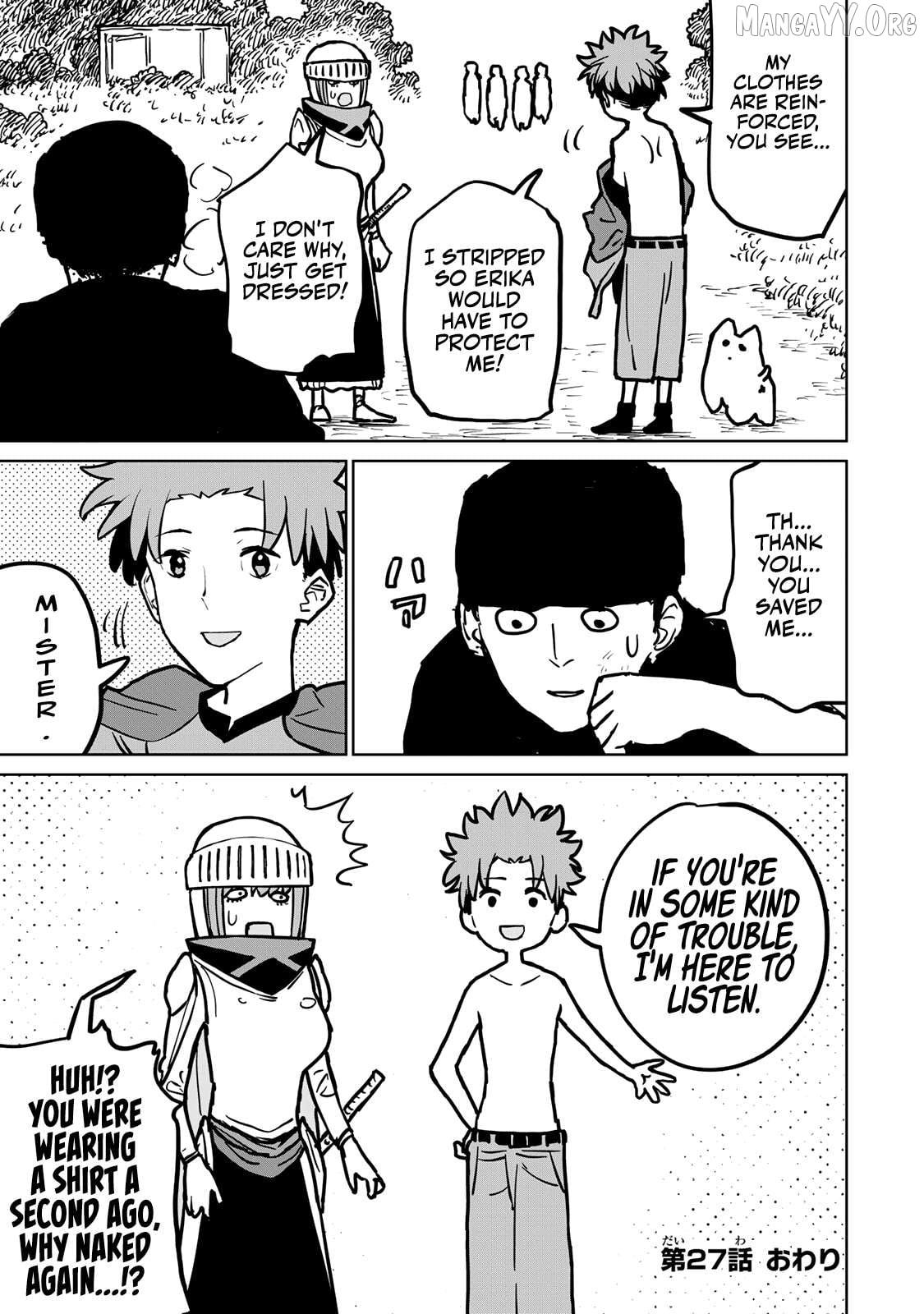 Tsuihou sareta cheat fuyo majutsushi wa ki mama na second life wo ouka suru. ~ora wa buki dake janaku, arayuru mono ni "kyouka point" wo fuyo dekiru shi, ore no ishi de itsudemo kouka wo kaijo dekiru kedo, nokotta hitotachi daijoubu?~ Chapter 27 - page 51