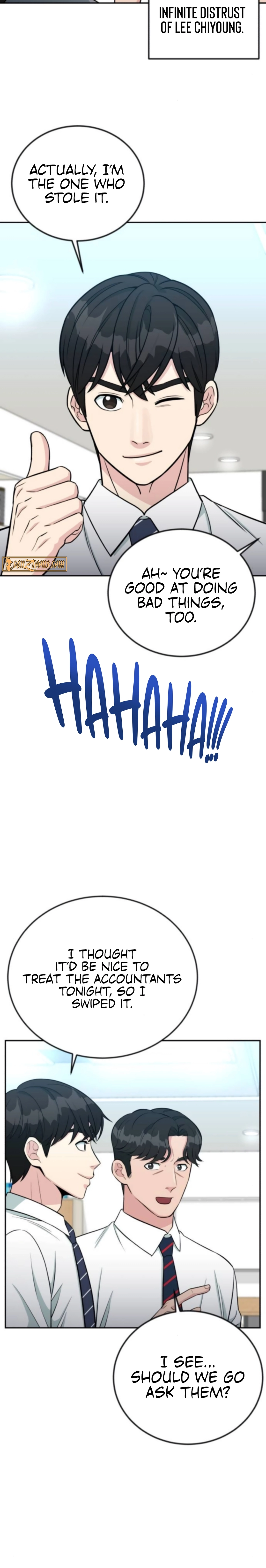 Reincarnated as a New Employee Chapter 61 - page 8