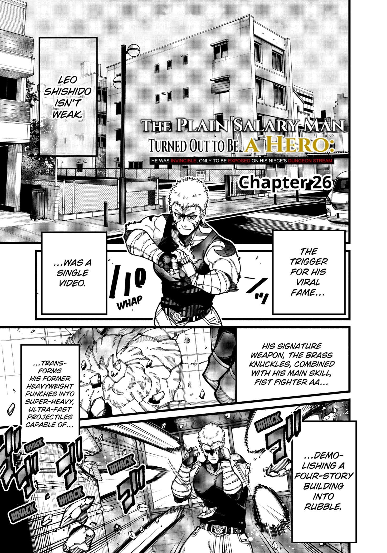 Jimi na Ojisan, Jitsu wa Eiyu Datta. -Jikaku ga Nai mama Muso Shitetara, Mei no Dungeon Haishin de Sarasareteta yo desu Chapter 26 - page 1