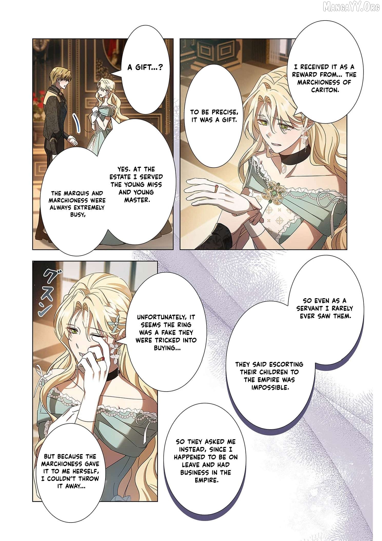 Tada no mobunanoni, kōshaku-ka atotori no hogo-sha ni narimashite Chapter 32 - page 35