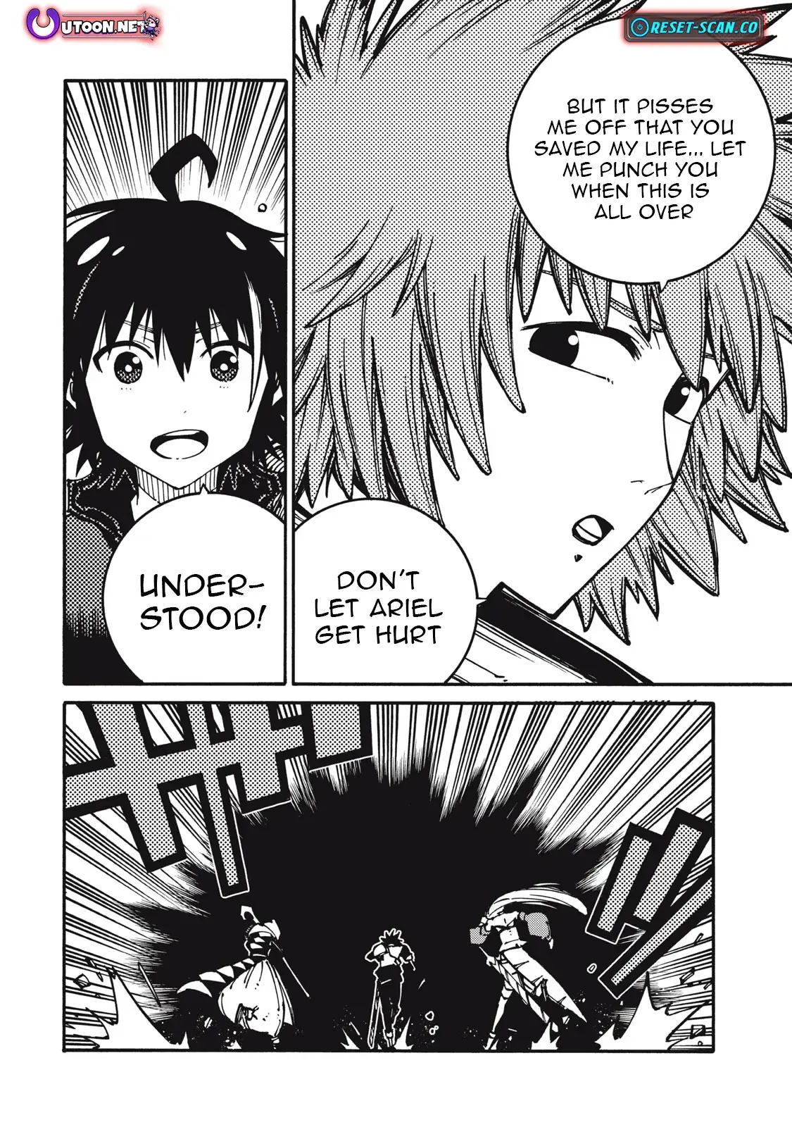 "Munou wa Iranai" to Iwareta kara Zetsuen shite Yatta: Saikyou no Shitennou ni Sodaterareta Ore wa, Boukensha to Nari Musou suru Chapter 10 - page 5