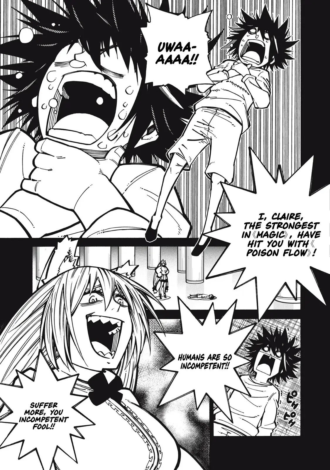 "Munou wa Iranai" to Iwareta kara Zetsuen shite Yatta: Saikyou no Shitennou ni Sodaterareta Ore wa, Boukensha to Nari Musou suru Chapter 8 - page 8