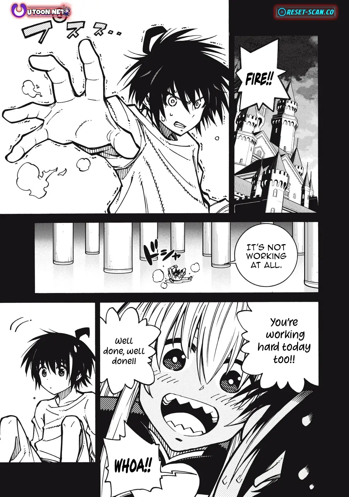 "Munou wa Iranai" to Iwareta kara Zetsuen shite Yatta: Saikyou no Shitennou ni Sodaterareta Ore wa, Boukensha to Nari Musou suru Chapter 7 - page 13