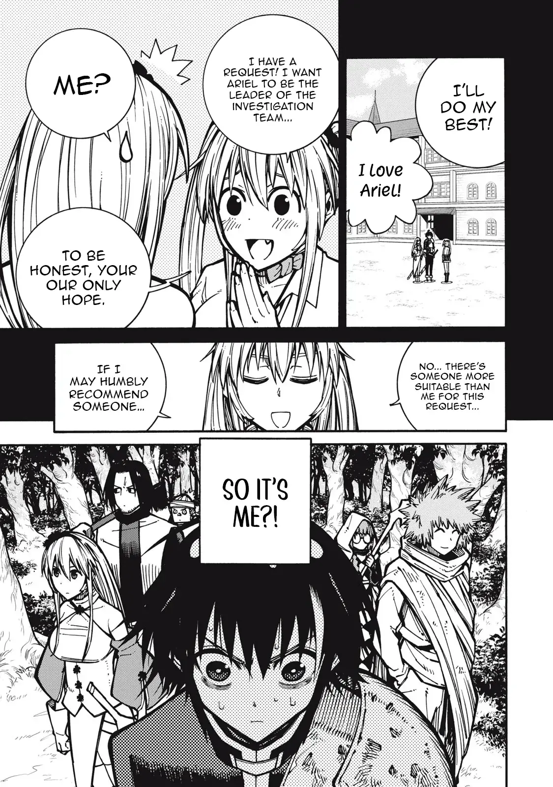 "Munou wa Iranai" to Iwareta kara Zetsuen shite Yatta: Saikyou no Shitennou ni Sodaterareta Ore wa, Boukensha to Nari Musou suru Chapter 6 - page 4