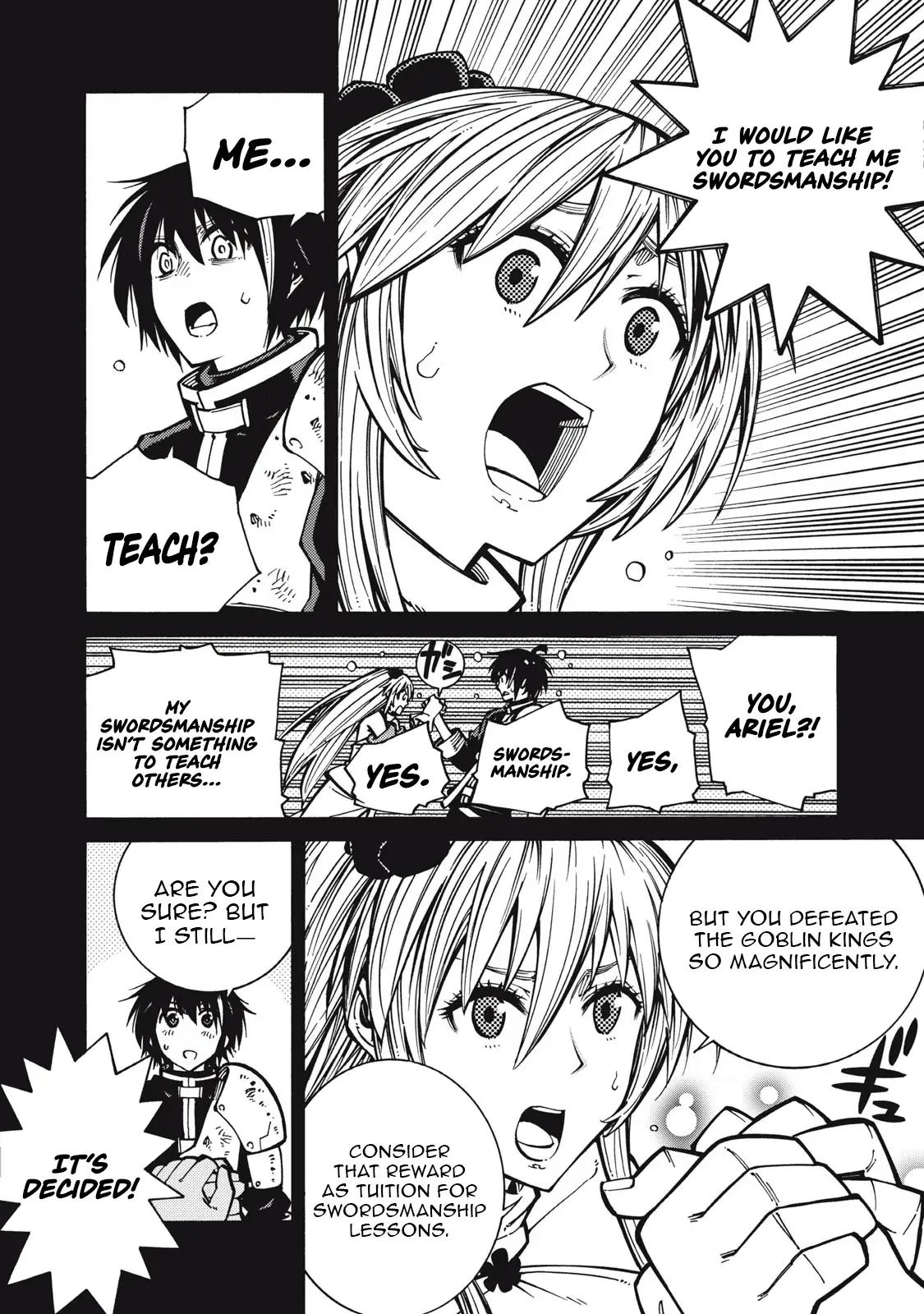 "Munou wa Iranai" to Iwareta kara Zetsuen shite Yatta: Saikyou no Shitennou ni Sodaterareta Ore wa, Boukensha to Nari Musou suru Chapter 5 - page 3