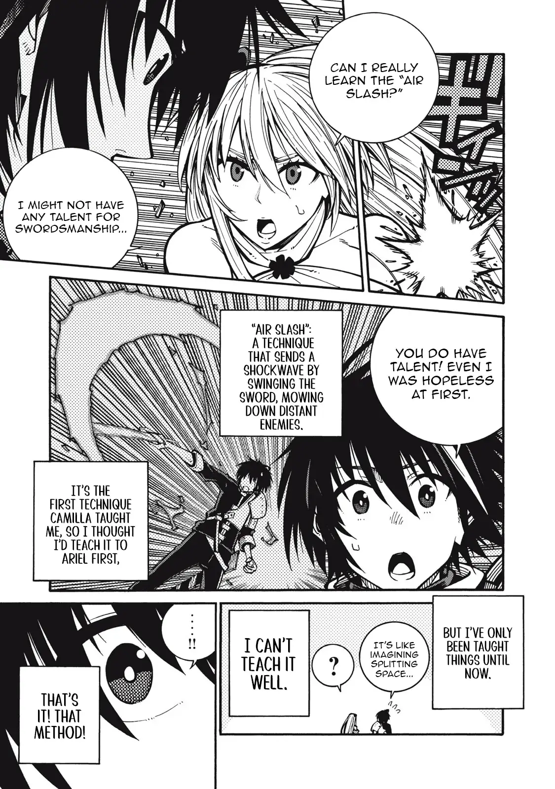 "Munou wa Iranai" to Iwareta kara Zetsuen shite Yatta: Saikyou no Shitennou ni Sodaterareta Ore wa, Boukensha to Nari Musou suru Chapter 5 - page 4