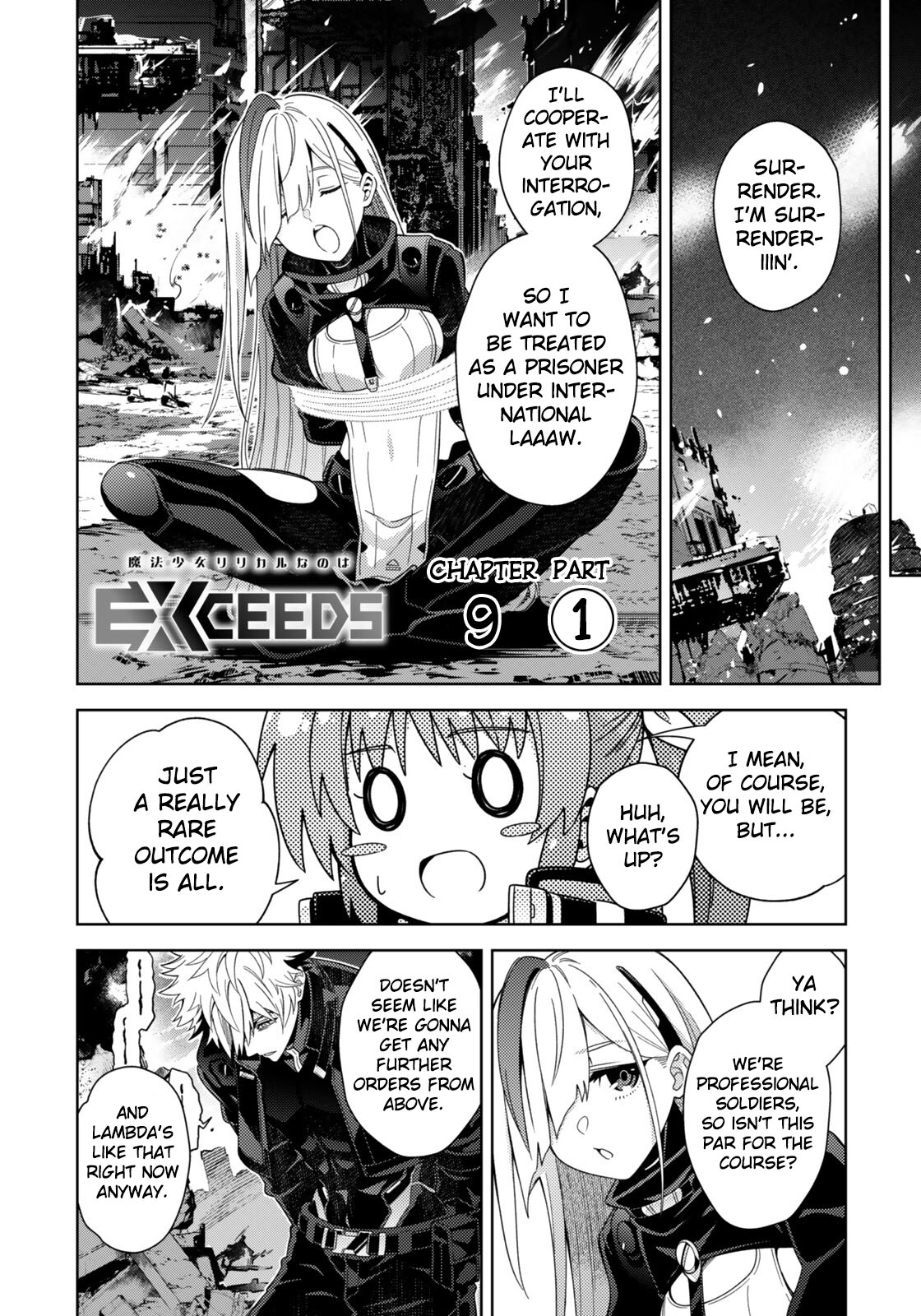 Magical Girl Lyrical Nanoha EXCEEDS Chapter 9.1 - page 1