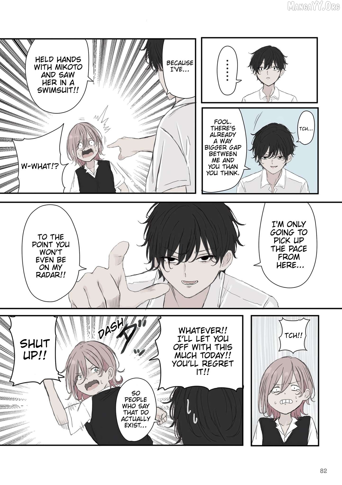Mikoto-chan wa Kirawa Retakunai! Chapter 54 - page 8