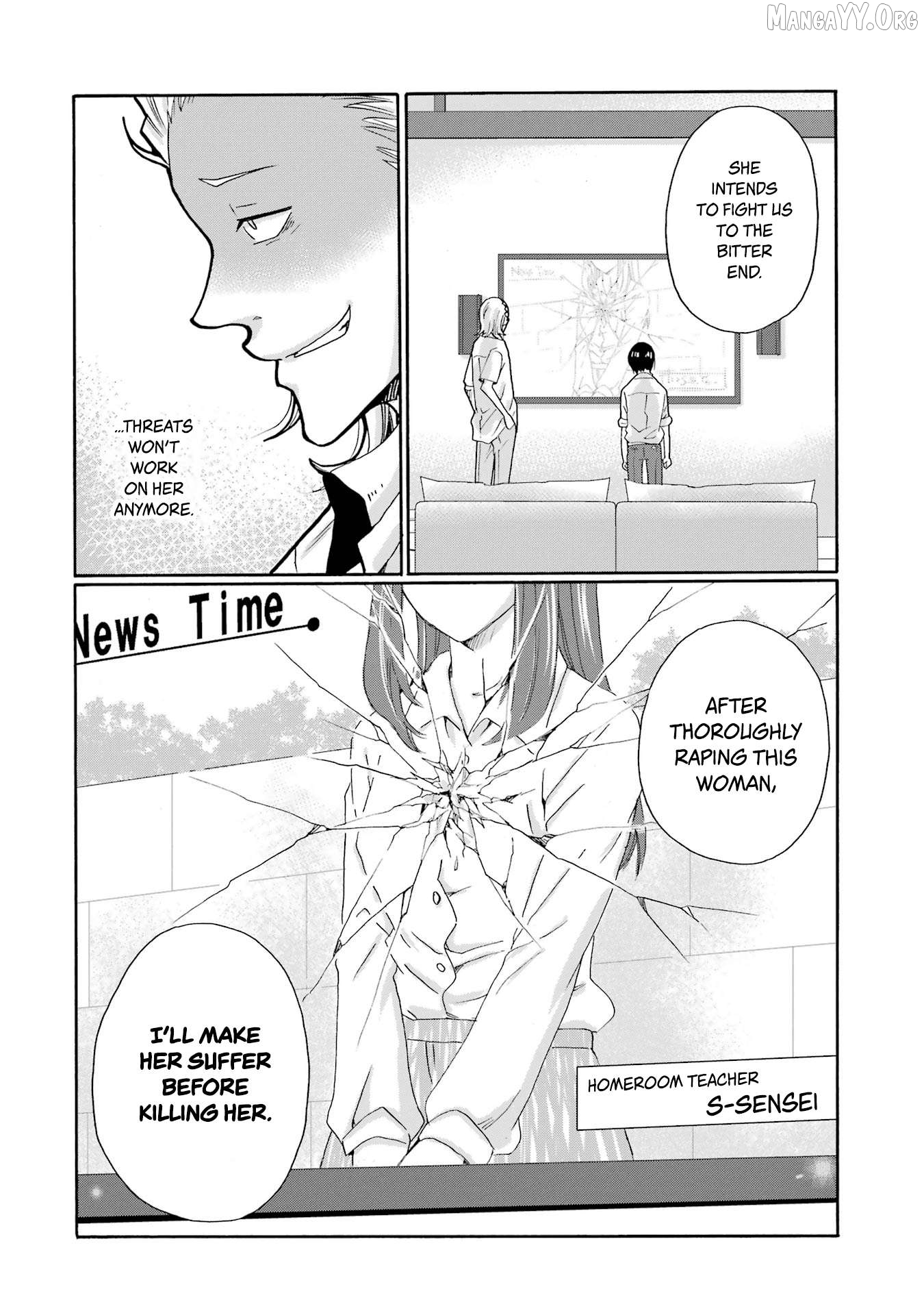 Sensei, Bokutachi wa Koroshiteimasen. Chapter 15 - page 40