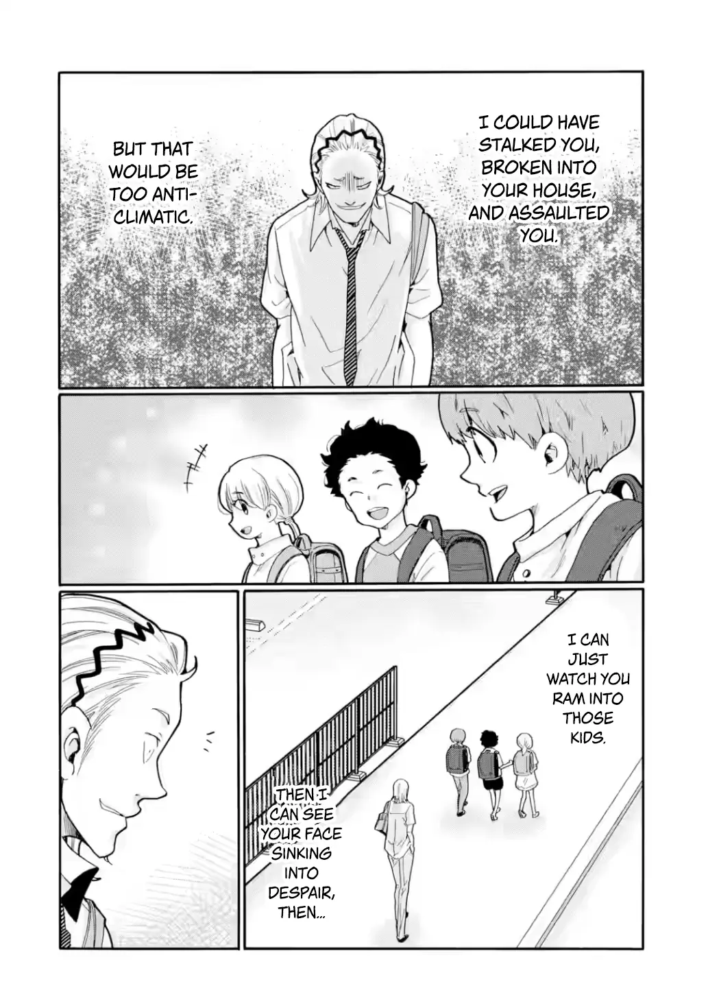 Sensei, Bokutachi wa Koroshiteimasen. Chapter 18 - page 2