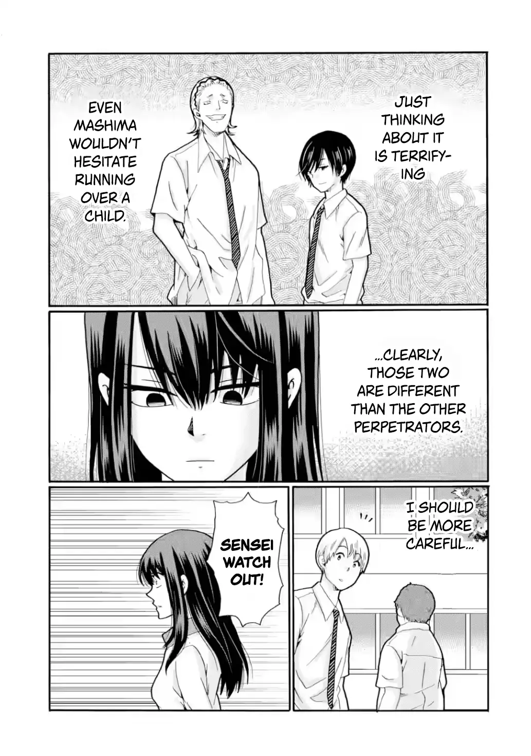 Sensei, Bokutachi wa Koroshiteimasen. Chapter 18 - page 9