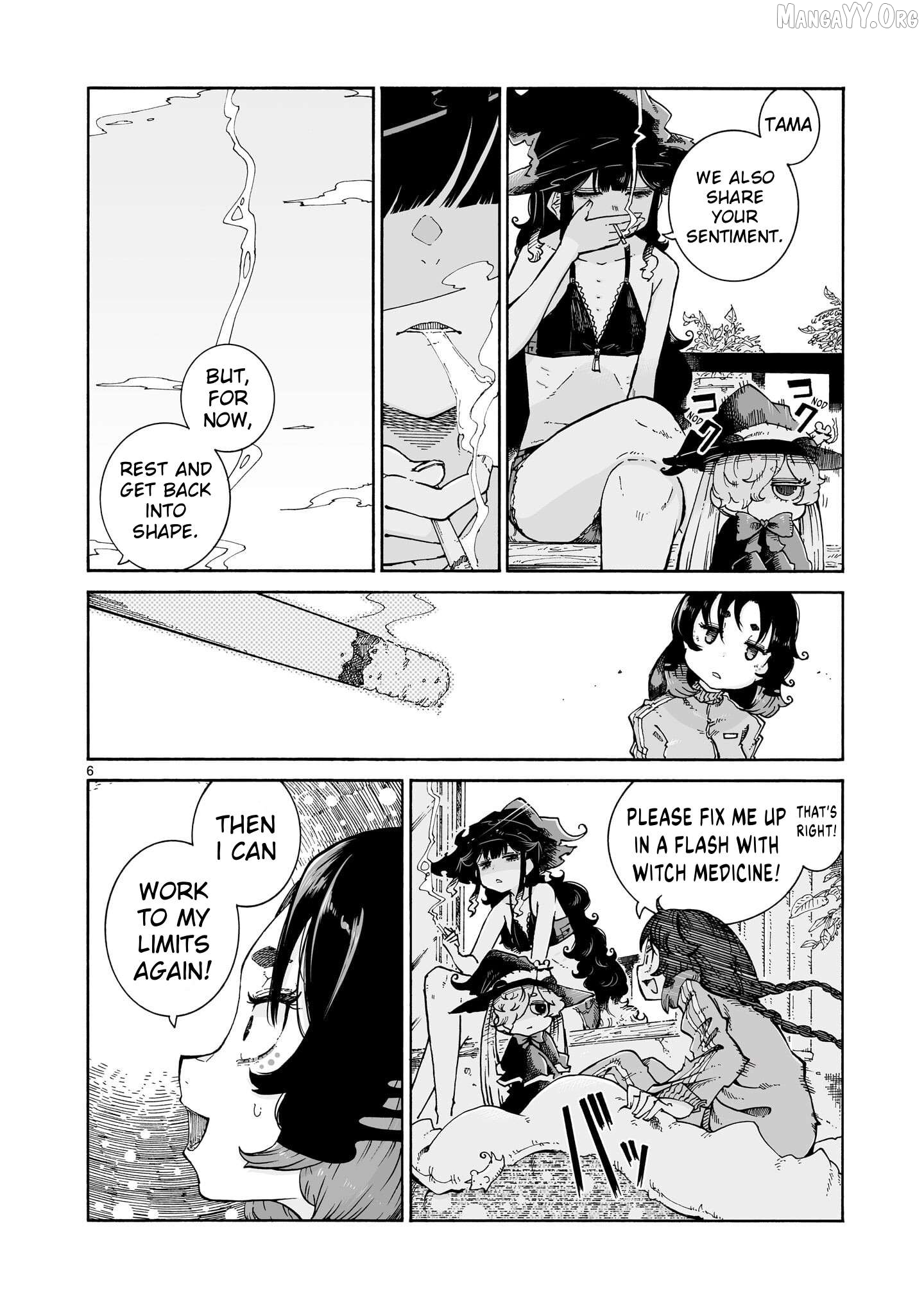 Majo to Kyurasu Chapter 12.2 - page 6