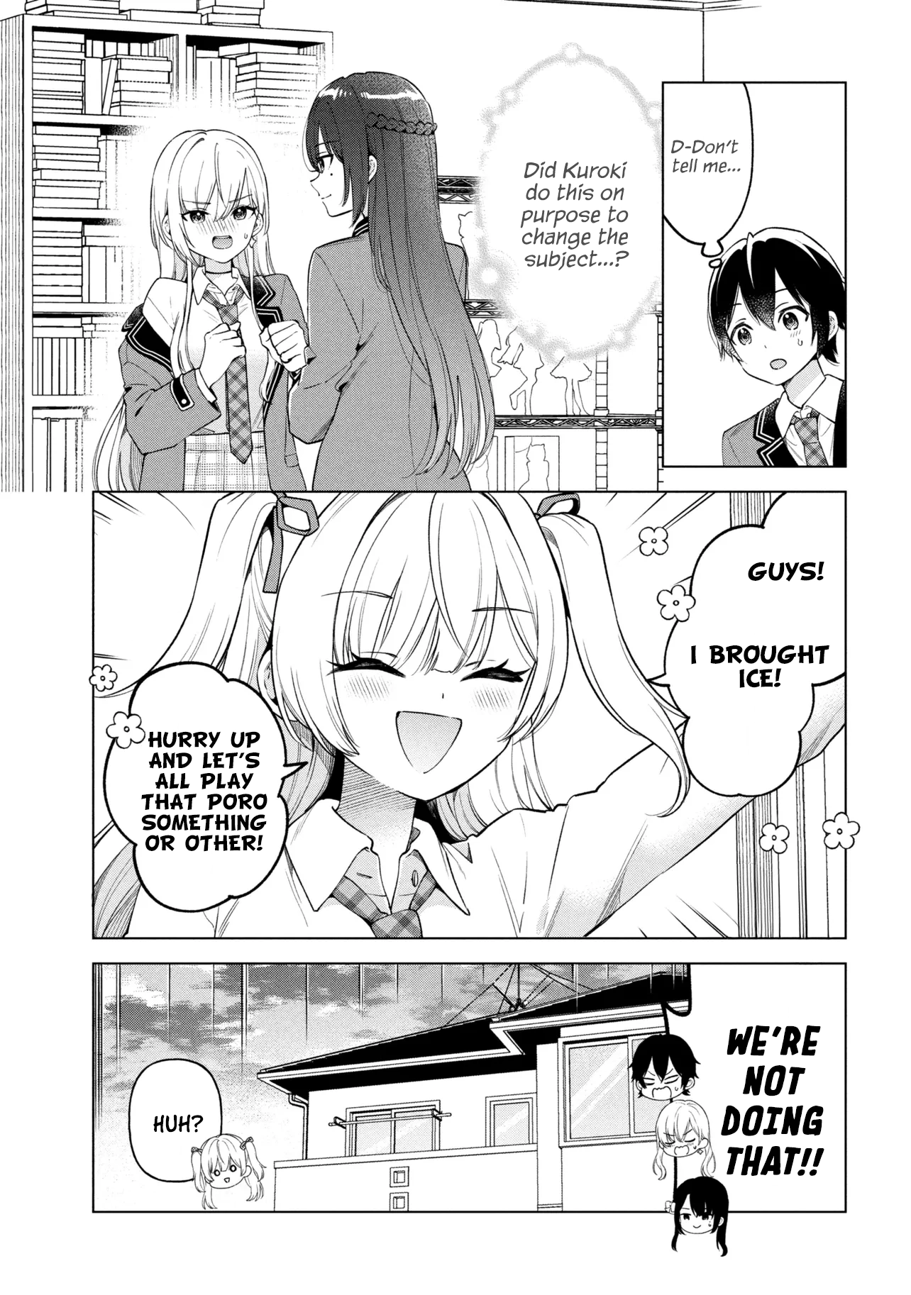 Inkyā no ore ga sekigae de S-kyū bishoujo ni kakomaretara himitsu no kankei ga hajimatta Chapter 10 - page 16