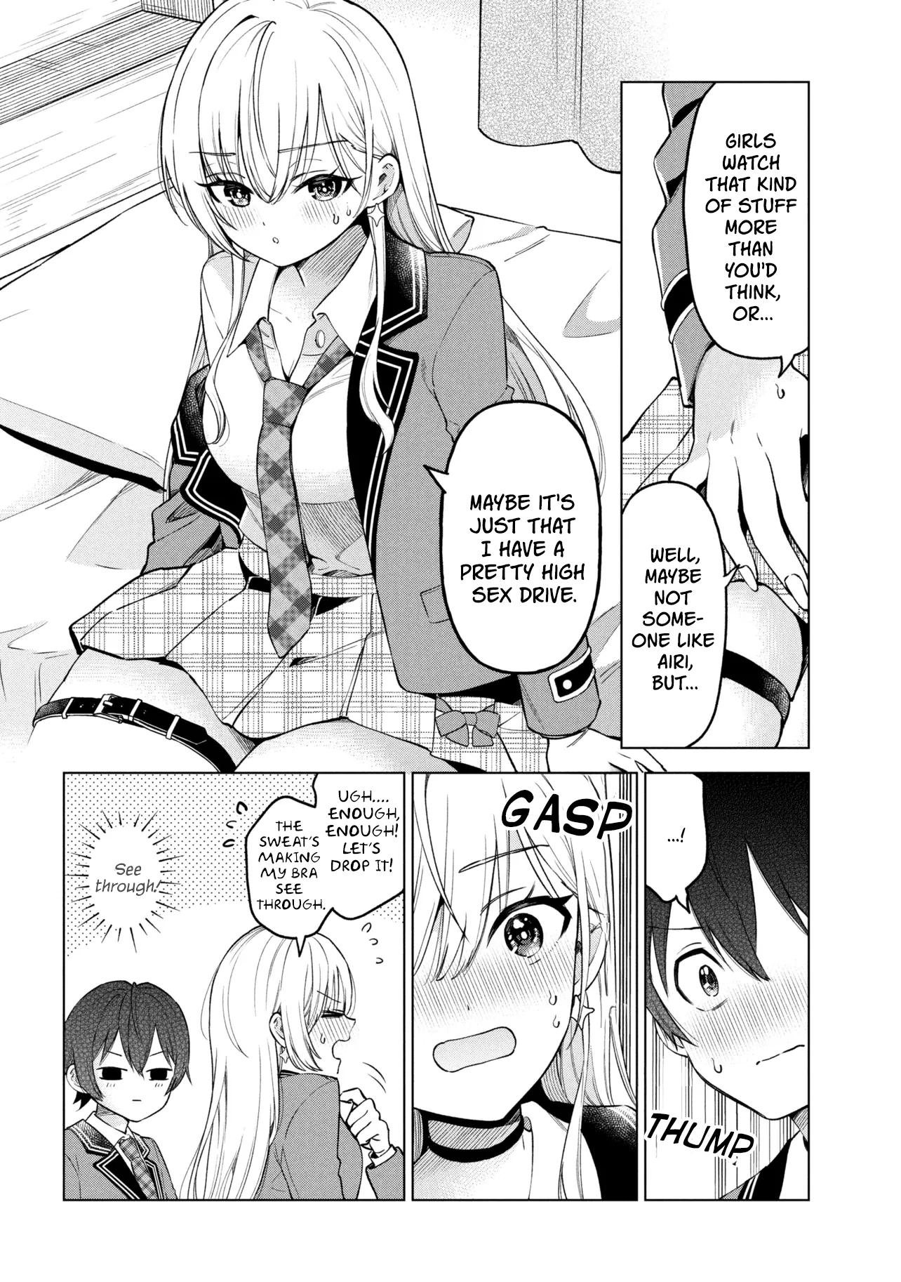 Inkyā no ore ga sekigae de S-kyū bishoujo ni kakomaretara himitsu no kankei ga hajimatta Chapter 10 - page 19