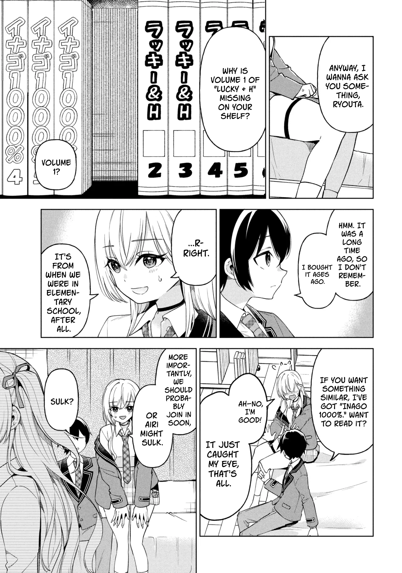 Inkyā no ore ga sekigae de S-kyū bishoujo ni kakomaretara himitsu no kankei ga hajimatta Chapter 10 - page 20