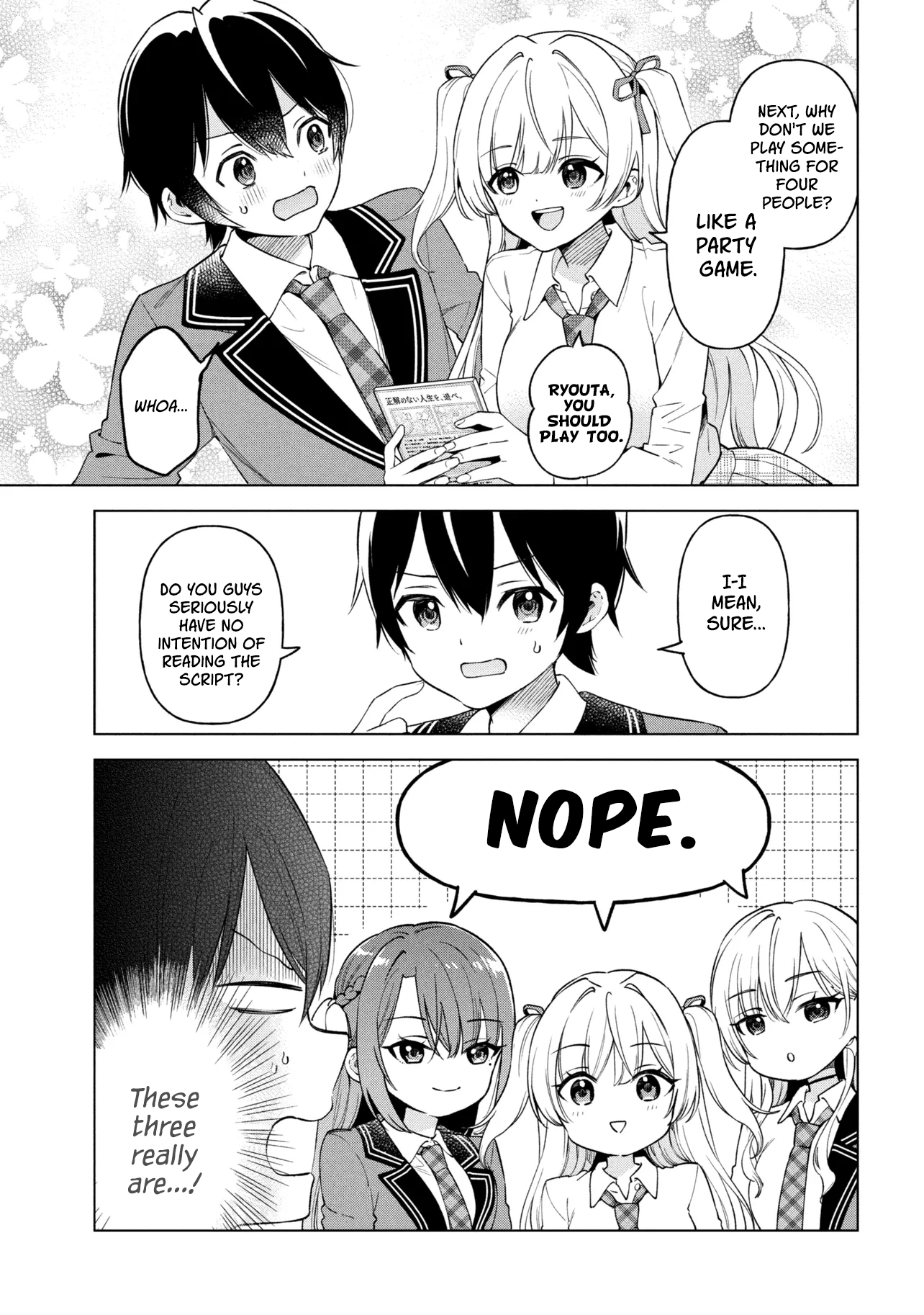 Inkyā no ore ga sekigae de S-kyū bishoujo ni kakomaretara himitsu no kankei ga hajimatta Chapter 10 - page 22
