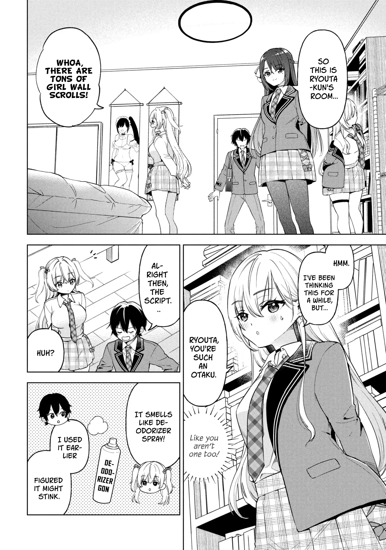 Inkyā no ore ga sekigae de S-kyū bishoujo ni kakomaretara himitsu no kankei ga hajimatta Chapter 10 - page 5