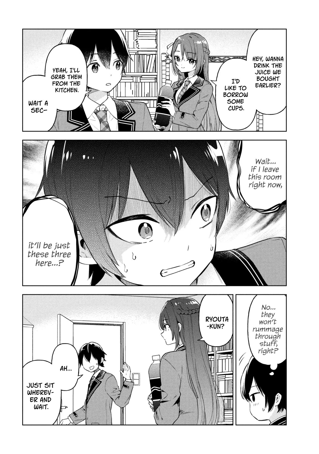 Inkyā no ore ga sekigae de S-kyū bishoujo ni kakomaretara himitsu no kankei ga hajimatta Chapter 10 - page 7
