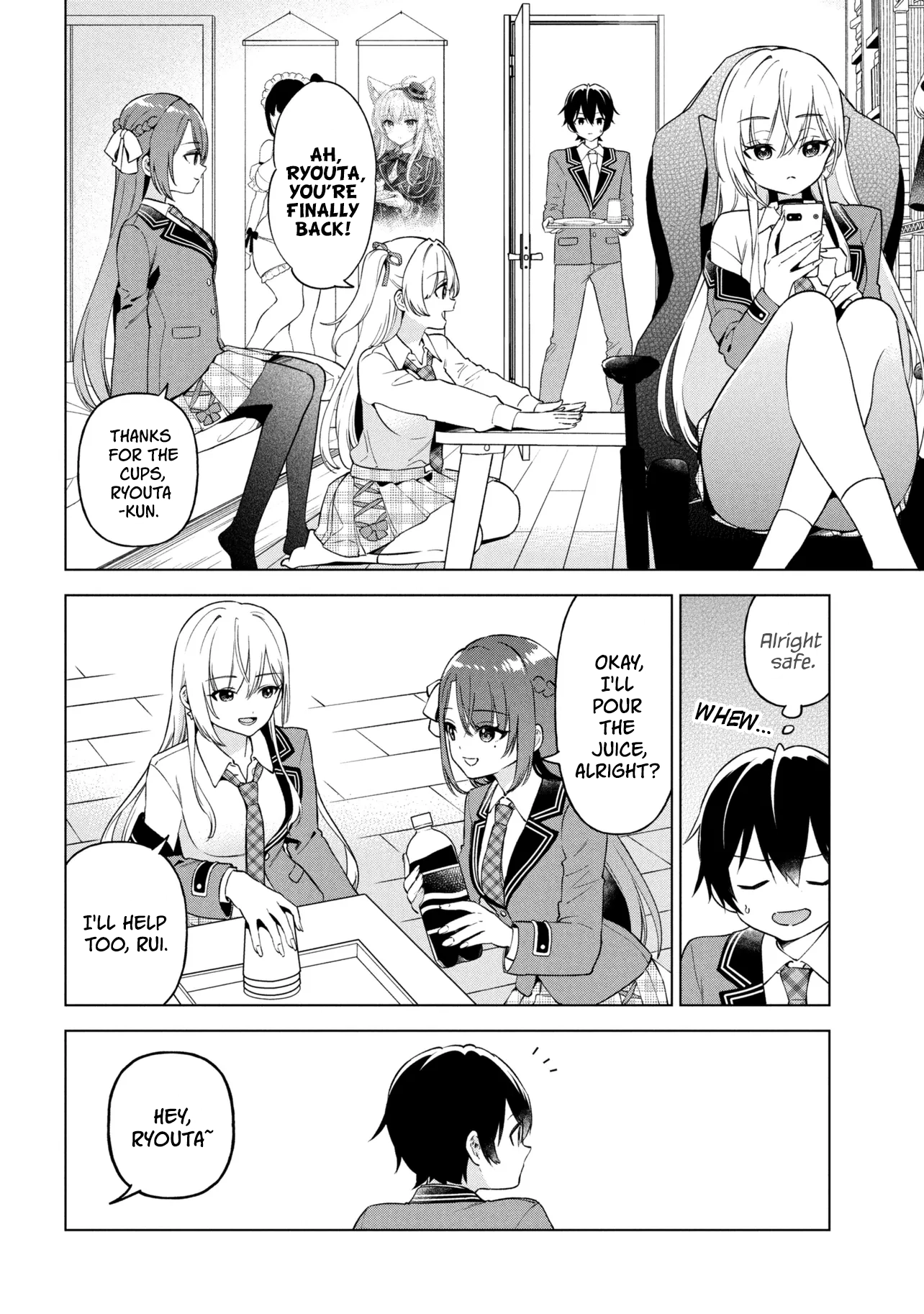 Inkyā no ore ga sekigae de S-kyū bishoujo ni kakomaretara himitsu no kankei ga hajimatta Chapter 10 - page 9