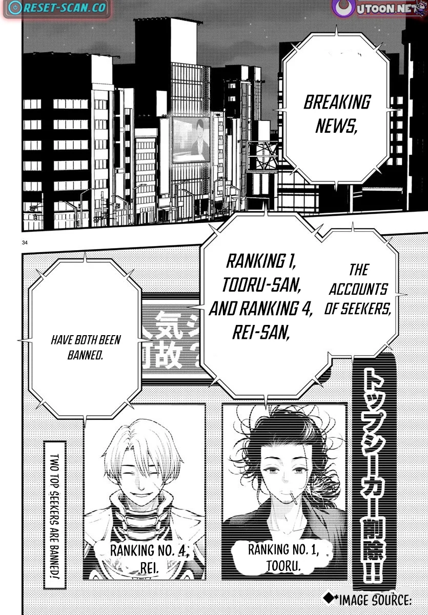 Seekers ~Meikyuu Saikyou no Oji-san, Kami Haishinsha to Naru~ Chapter 14 - page 35