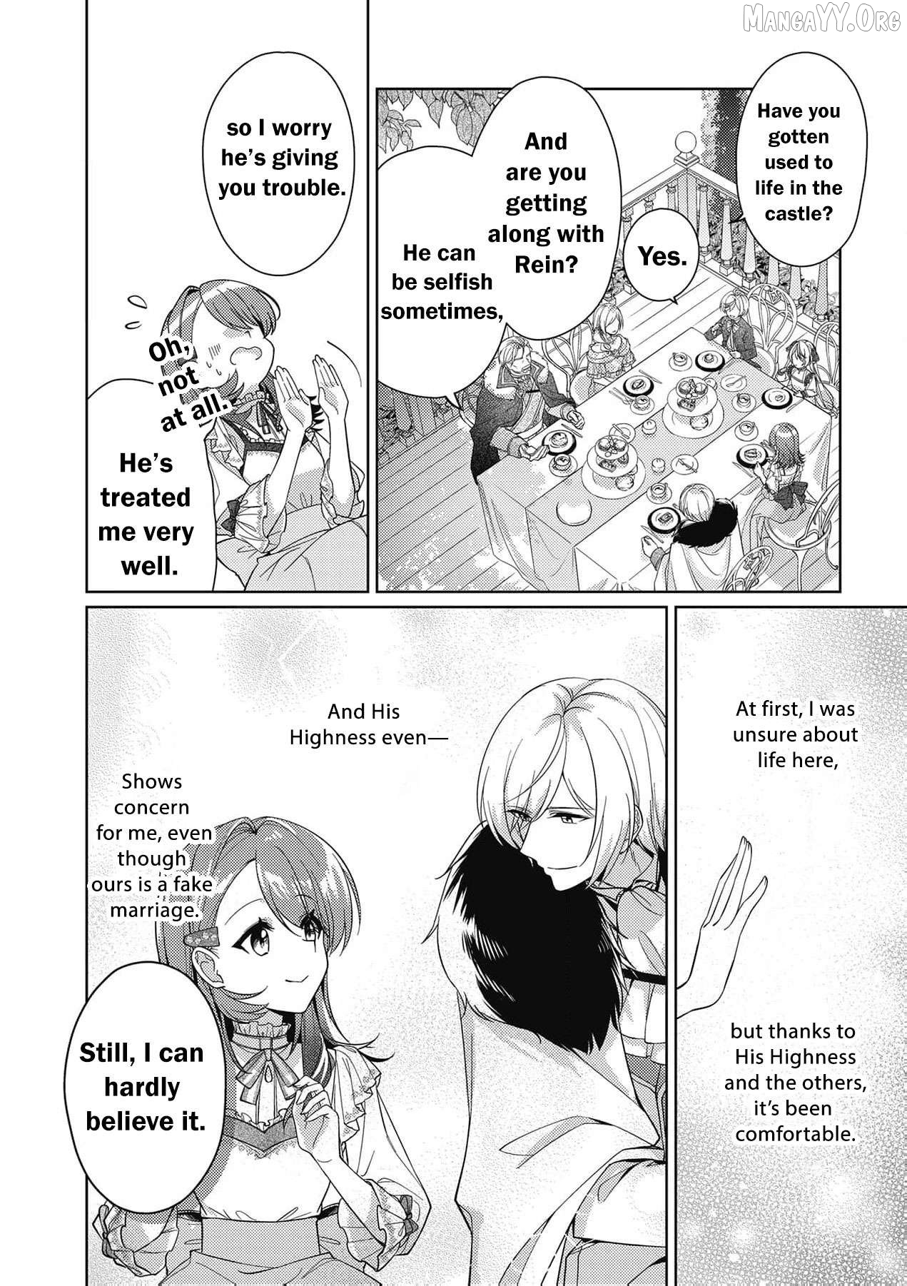 Gisou Kekkon no Hazu ga Aisareteimasu - Tensai Fuyojutsushi wa Ringoku de Kyuukachuu Chapter 6 - page 19