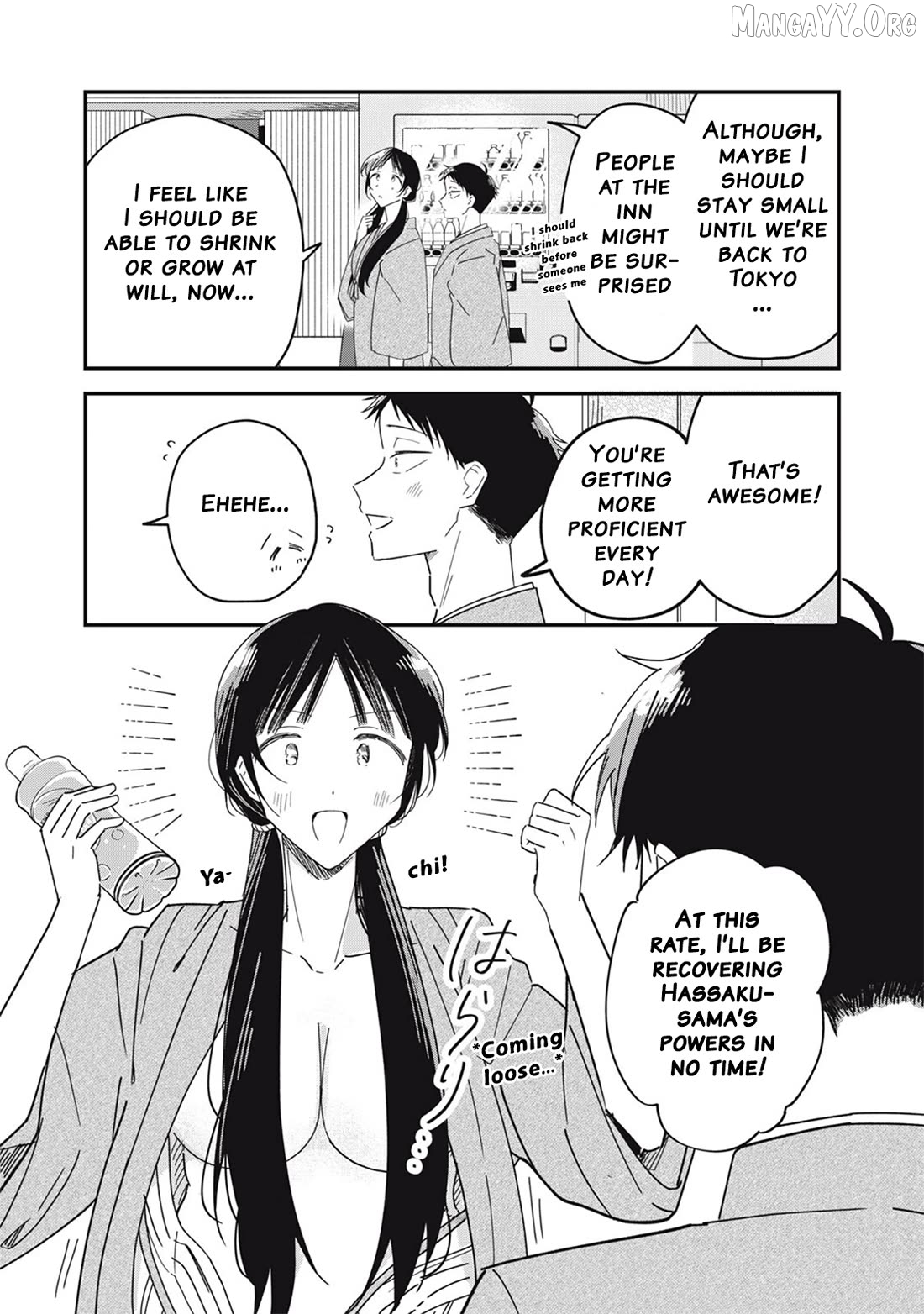 Yachiru-san grows when praised Chapter 12.2 - page 20