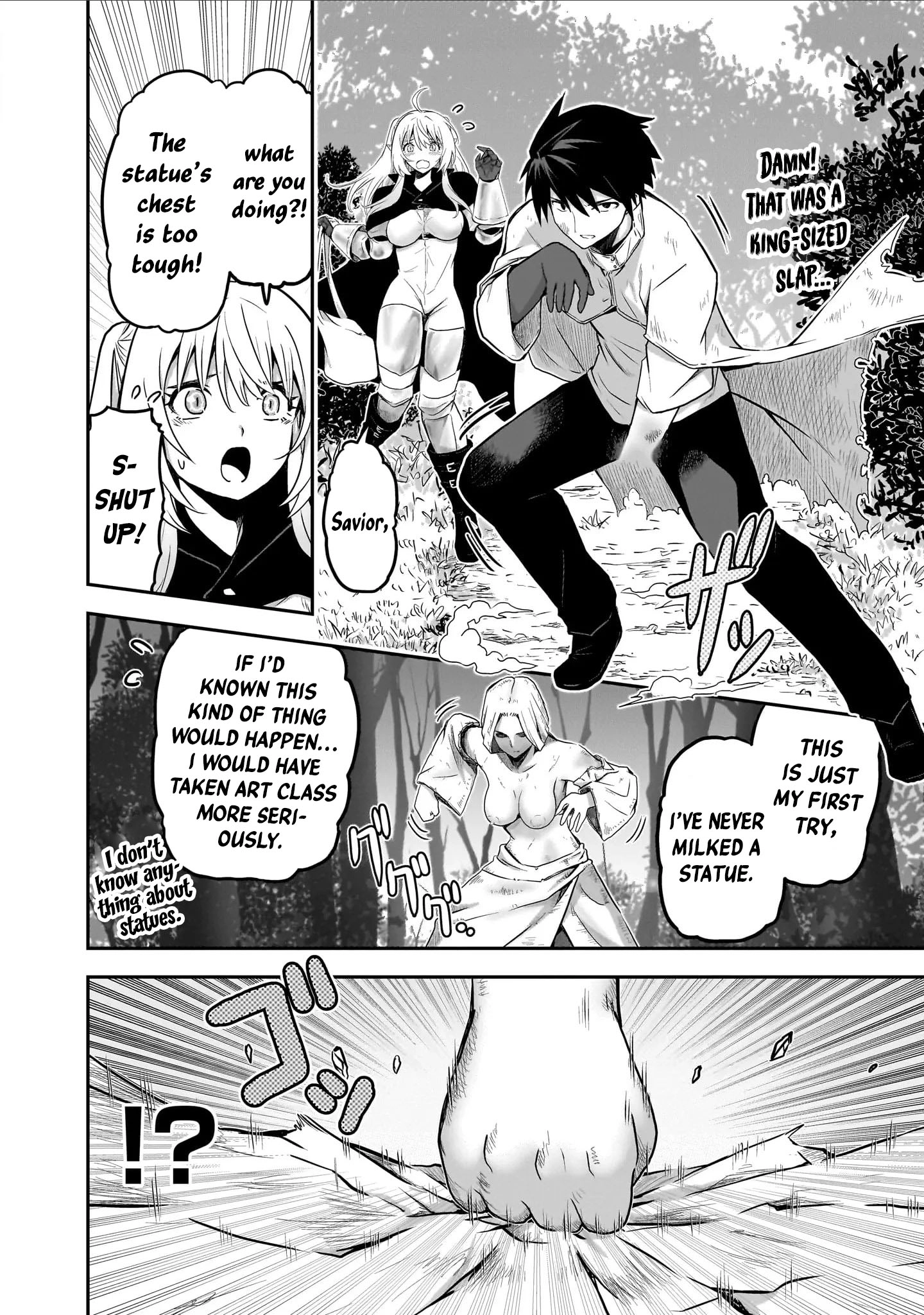 Milk-shibori Hunter no Isekai Sakunyuuki ~Nouka no Saenai Otoko ga Arayuru Shuzoku no Chiku-B o Moteasobi-toriko ni Suru~ Chapter 4 - page 13