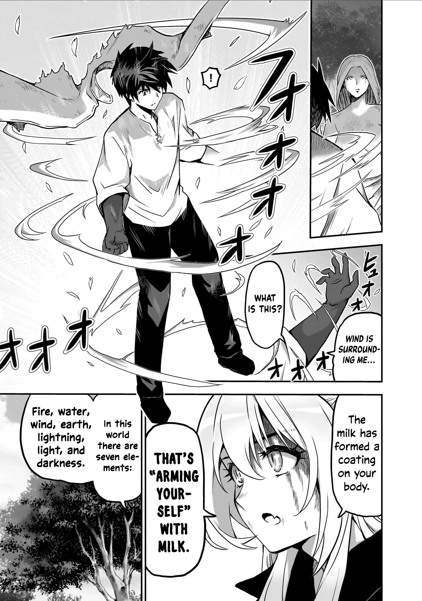 Milk-shibori Hunter no Isekai Sakunyuuki ~Nouka no Saenai Otoko ga Arayuru Shuzoku no Chiku-B o Moteasobi-toriko ni Suru~ Chapter 4 - page 26