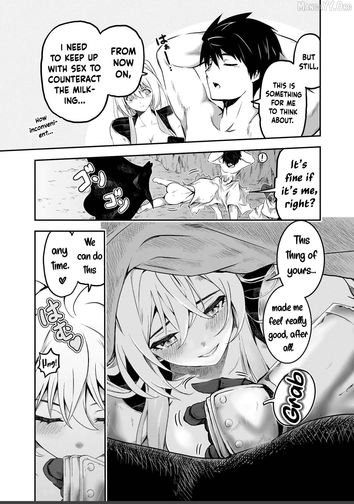 Milk-shibori Hunter no Isekai Sakunyuuki ~Nouka no Saenai Otoko ga Arayuru Shuzoku no Chiku-B o Moteasobi-toriko ni Suru~ Chapter 5 - page 10