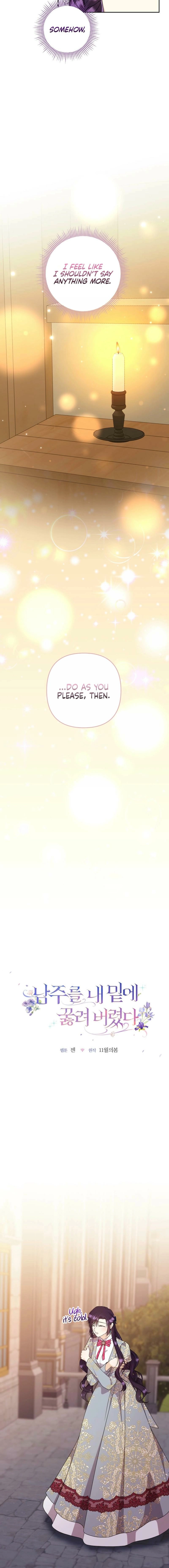 I Brought the Male Lead to His Knees Before Me Chapter 40 - page 4