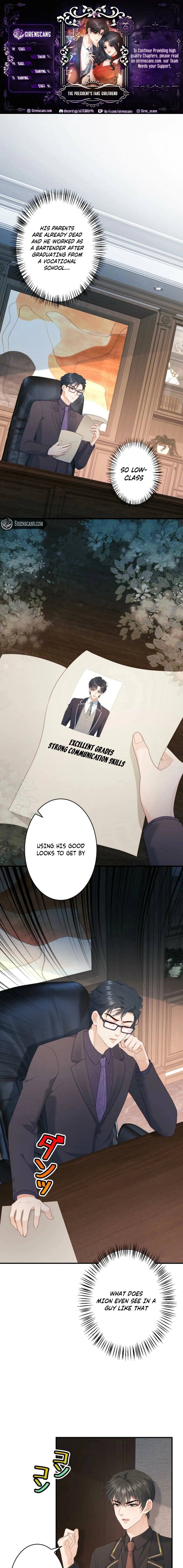 The President's Fake Girlfriend Chapter 26 - page 1