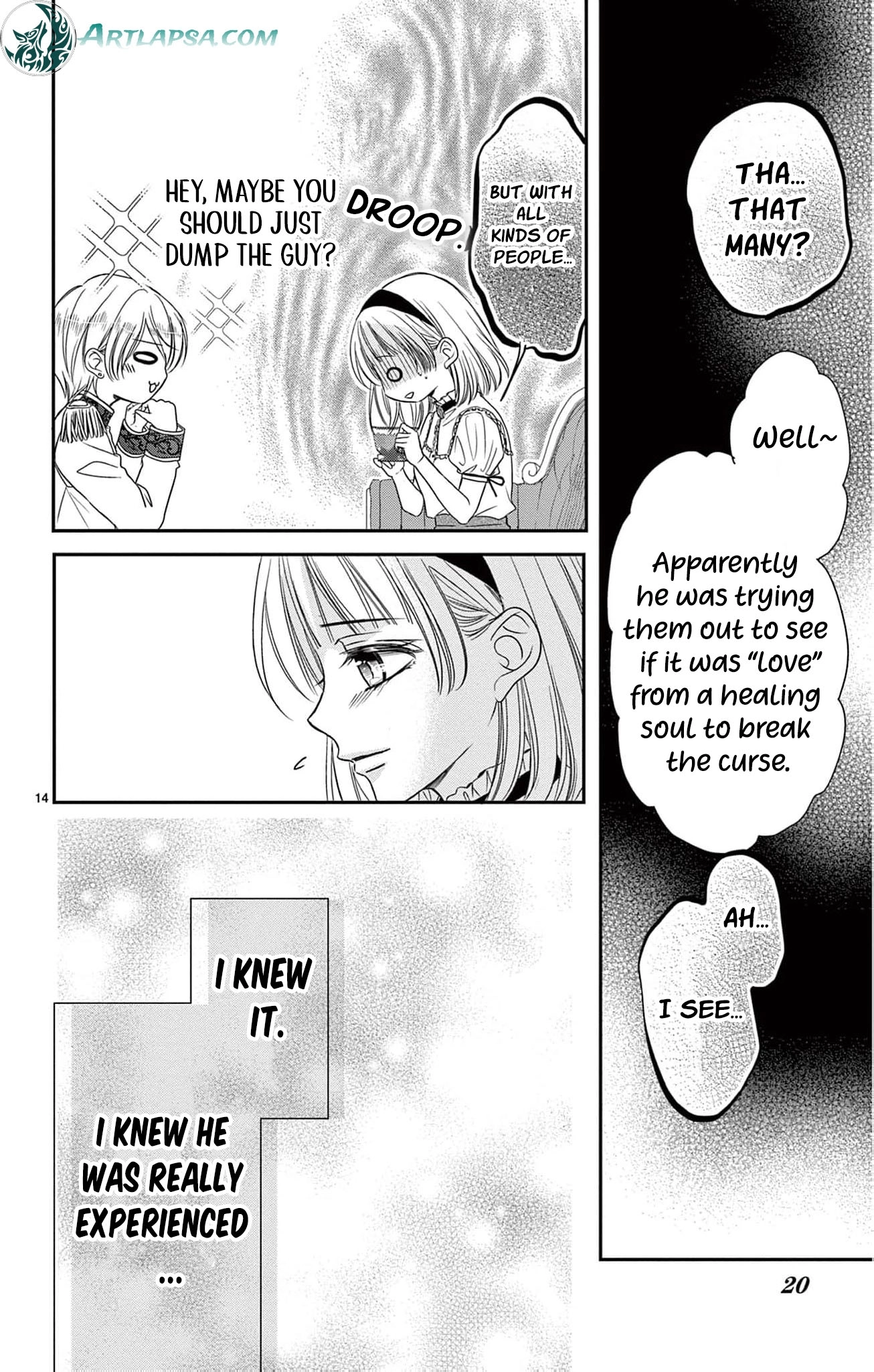 In Another World, the Cursed Duke Adores Me Chapter 10 - page 21