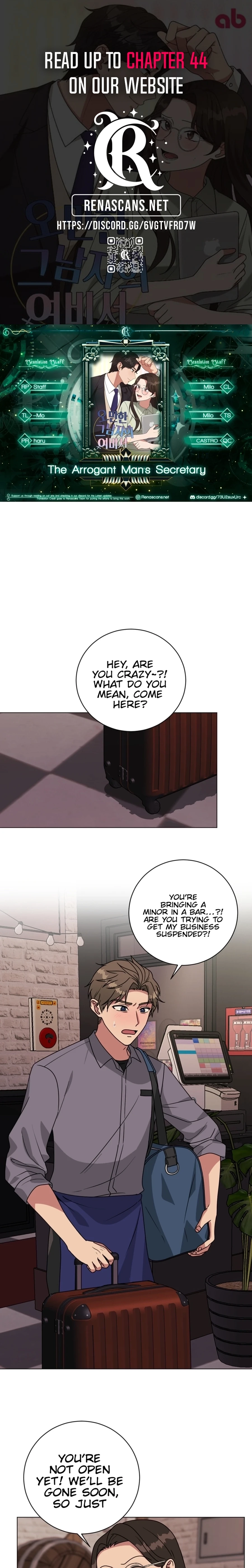 The Arrogant Man's Secretary Chapter 28 - page 1