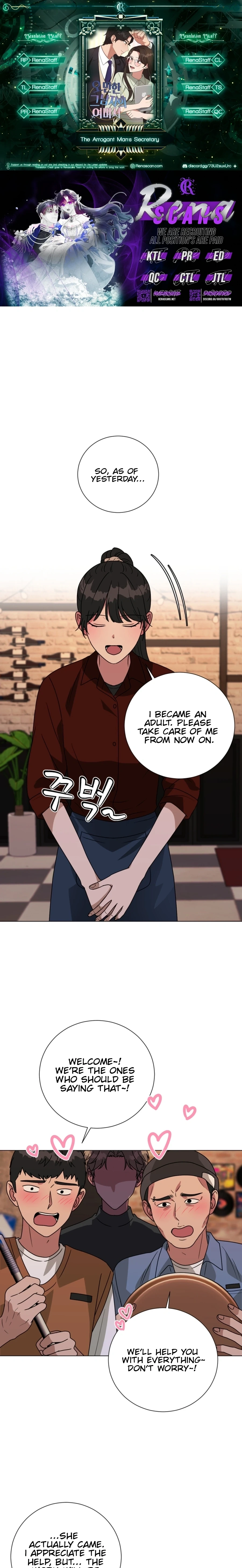 The Arrogant Man's Secretary Chapter 34 - page 1