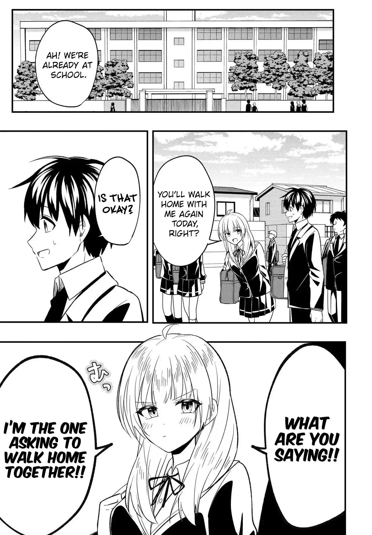 Jinsei Gyakuten ~Uwakisare, Enzai wo Kiserareta Orega, Gakuenichi no Bishoujo ni Natsukareru~ Chapter 7.1 - page 12