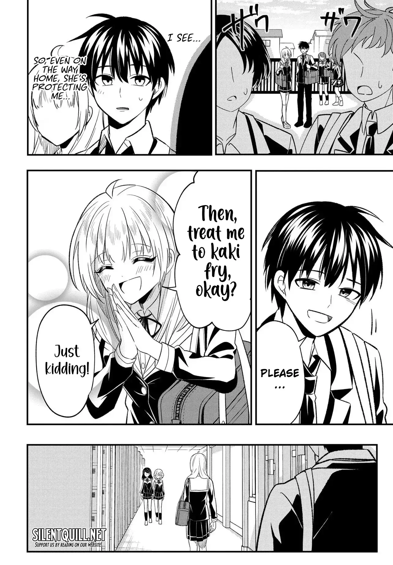 Jinsei Gyakuten ~Uwakisare, Enzai wo Kiserareta Orega, Gakuenichi no Bishoujo ni Natsukareru~ Chapter 7.1 - page 13