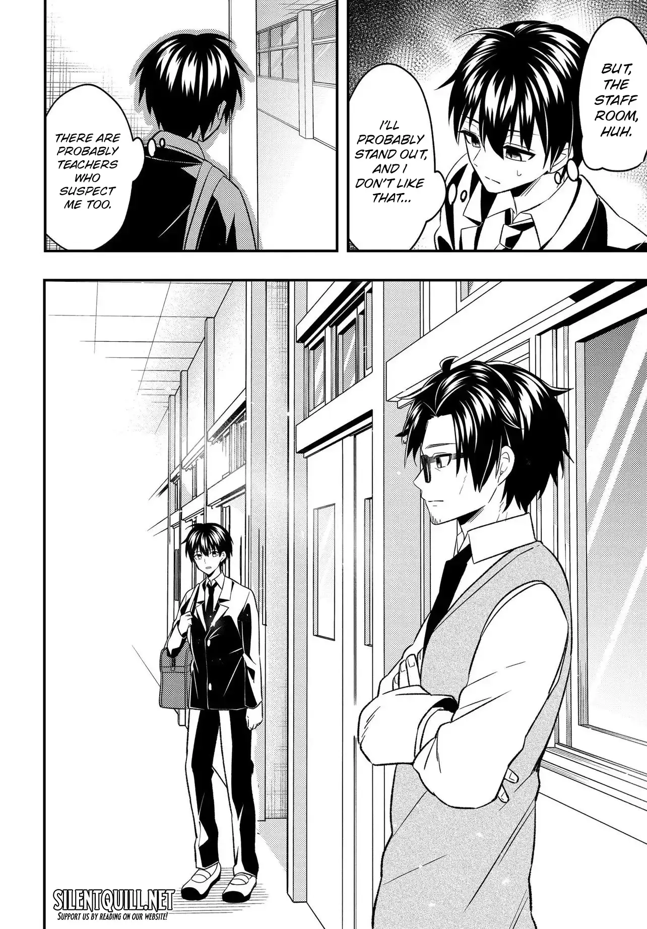 Jinsei Gyakuten ~Uwakisare, Enzai wo Kiserareta Orega, Gakuenichi no Bishoujo ni Natsukareru~ Chapter 7.1 - page 17