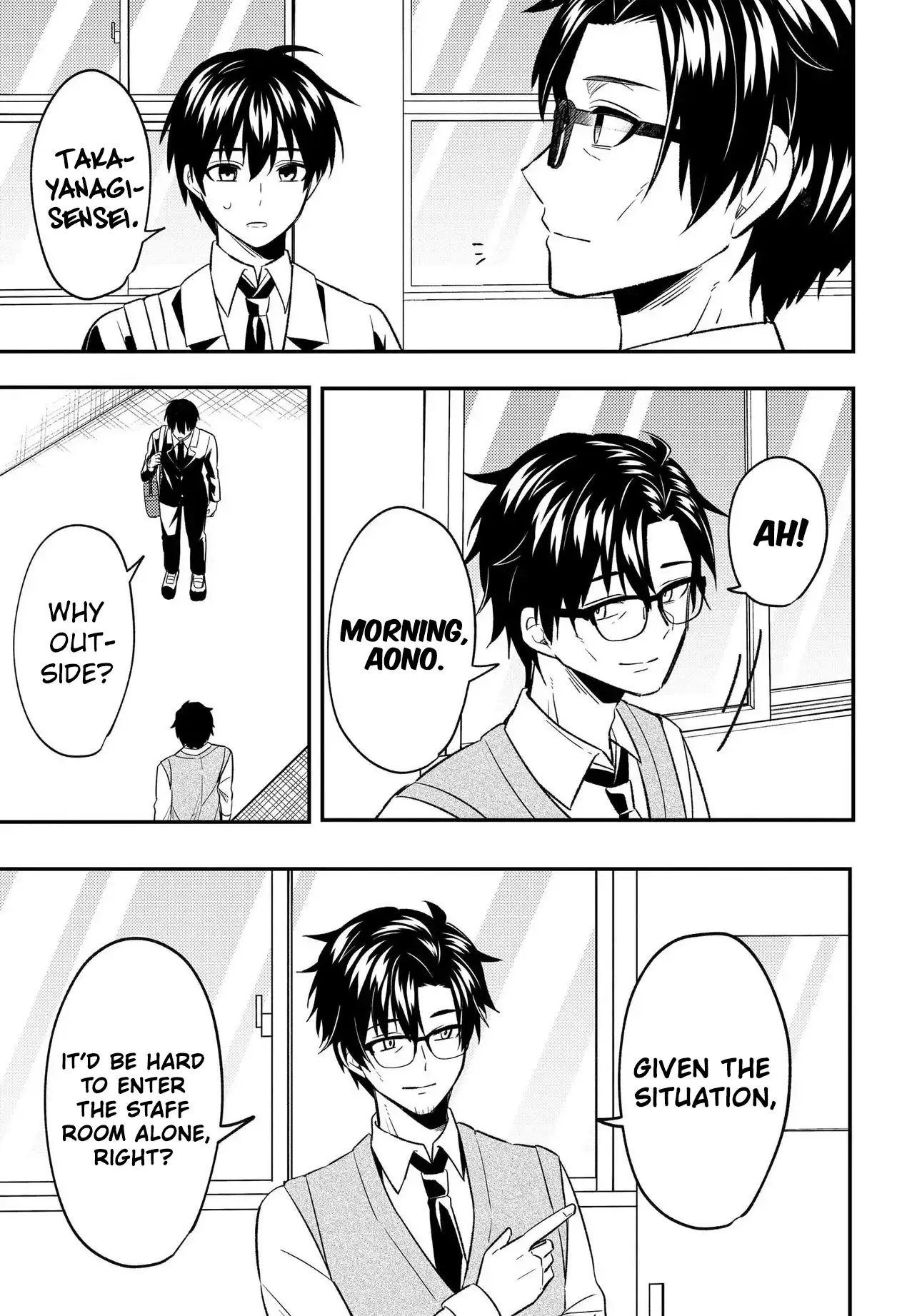 Jinsei Gyakuten ~Uwakisare, Enzai wo Kiserareta Orega, Gakuenichi no Bishoujo ni Natsukareru~ Chapter 7.1 - page 18