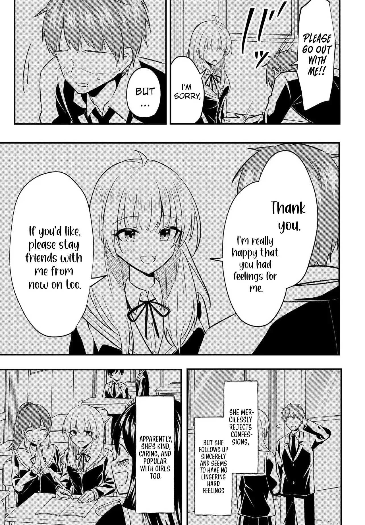 Jinsei Gyakuten ~Uwakisare, Enzai wo Kiserareta Orega, Gakuenichi no Bishoujo ni Natsukareru~ Chapter 7.1 - page 6