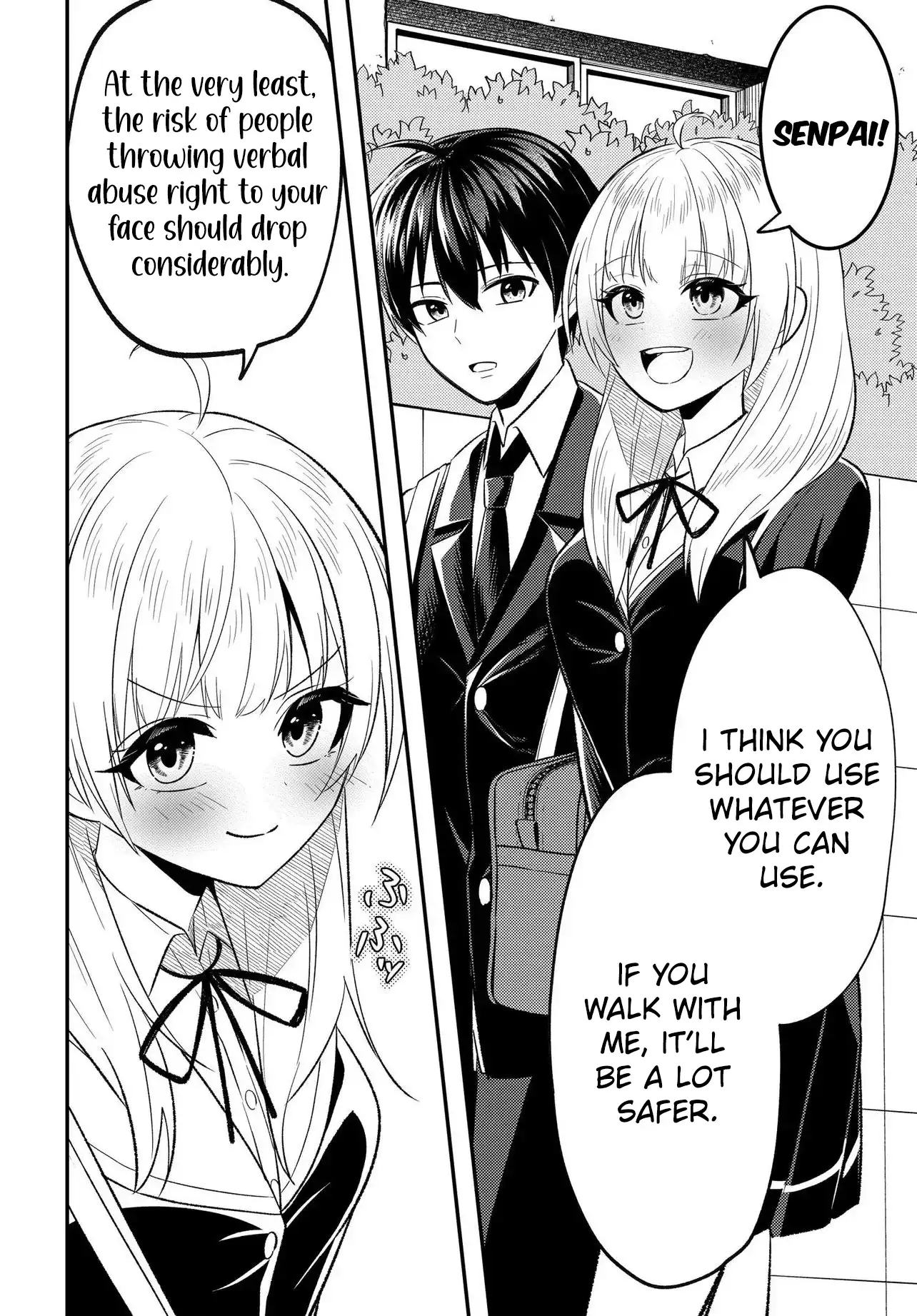 Jinsei Gyakuten ~Uwakisare, Enzai wo Kiserareta Orega, Gakuenichi no Bishoujo ni Natsukareru~ Chapter 7.1 - page 7