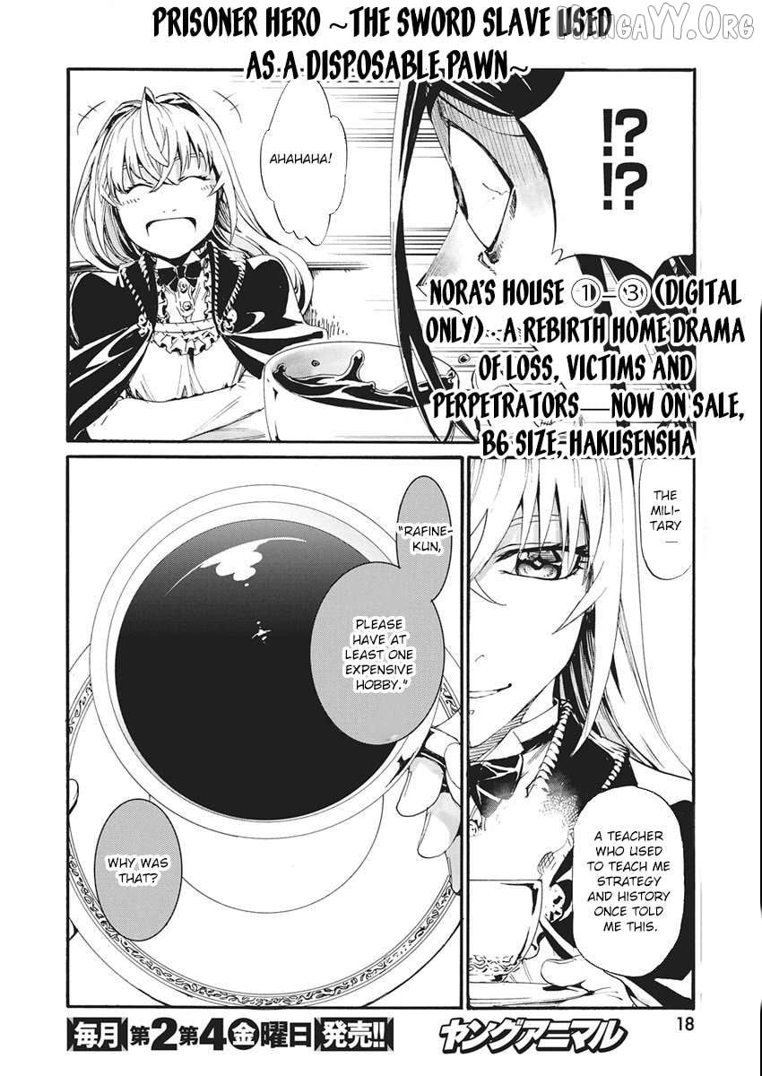 Horyo Eiyuu ~Sute koma ni sareta Kendo wa Tekikoku de Nariagaru~ Chapter 13 - page 4