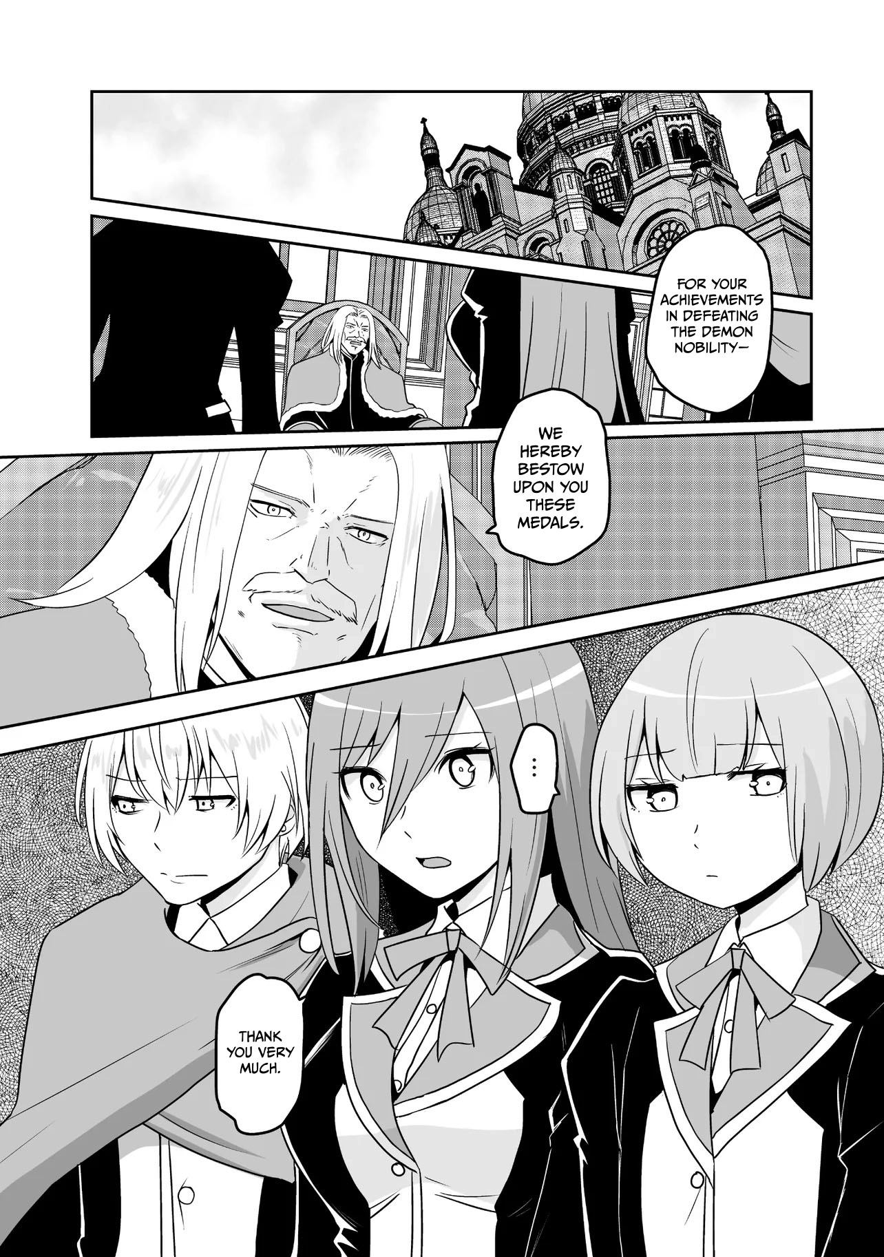 Seiken Ga Saikyou No Sekai De, Shounen Wa Yumi Ni Aisareru Chapter 10.1 - page 2