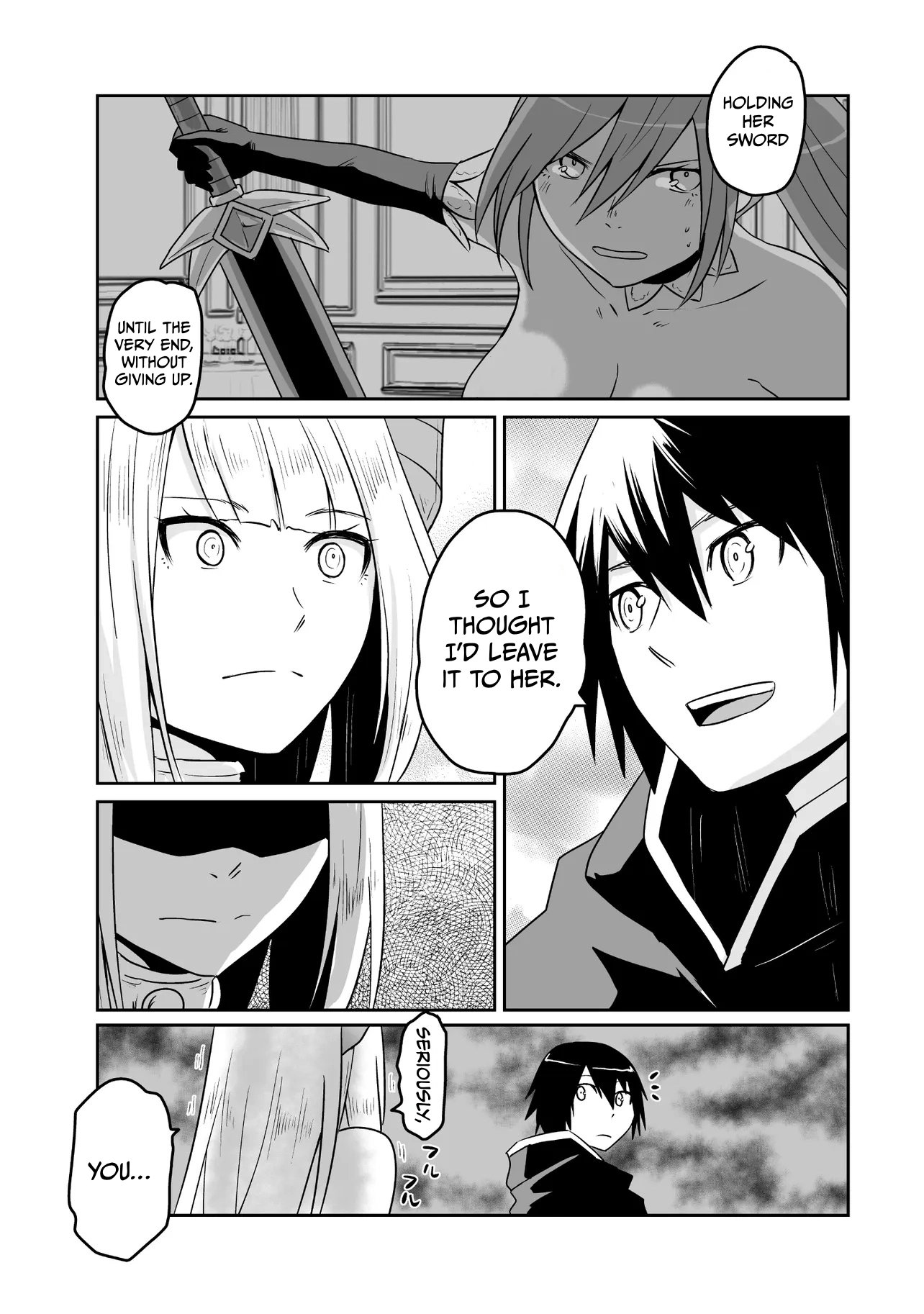 Seiken Ga Saikyou No Sekai De, Shounen Wa Yumi Ni Aisareru Chapter 10.1 - page 8