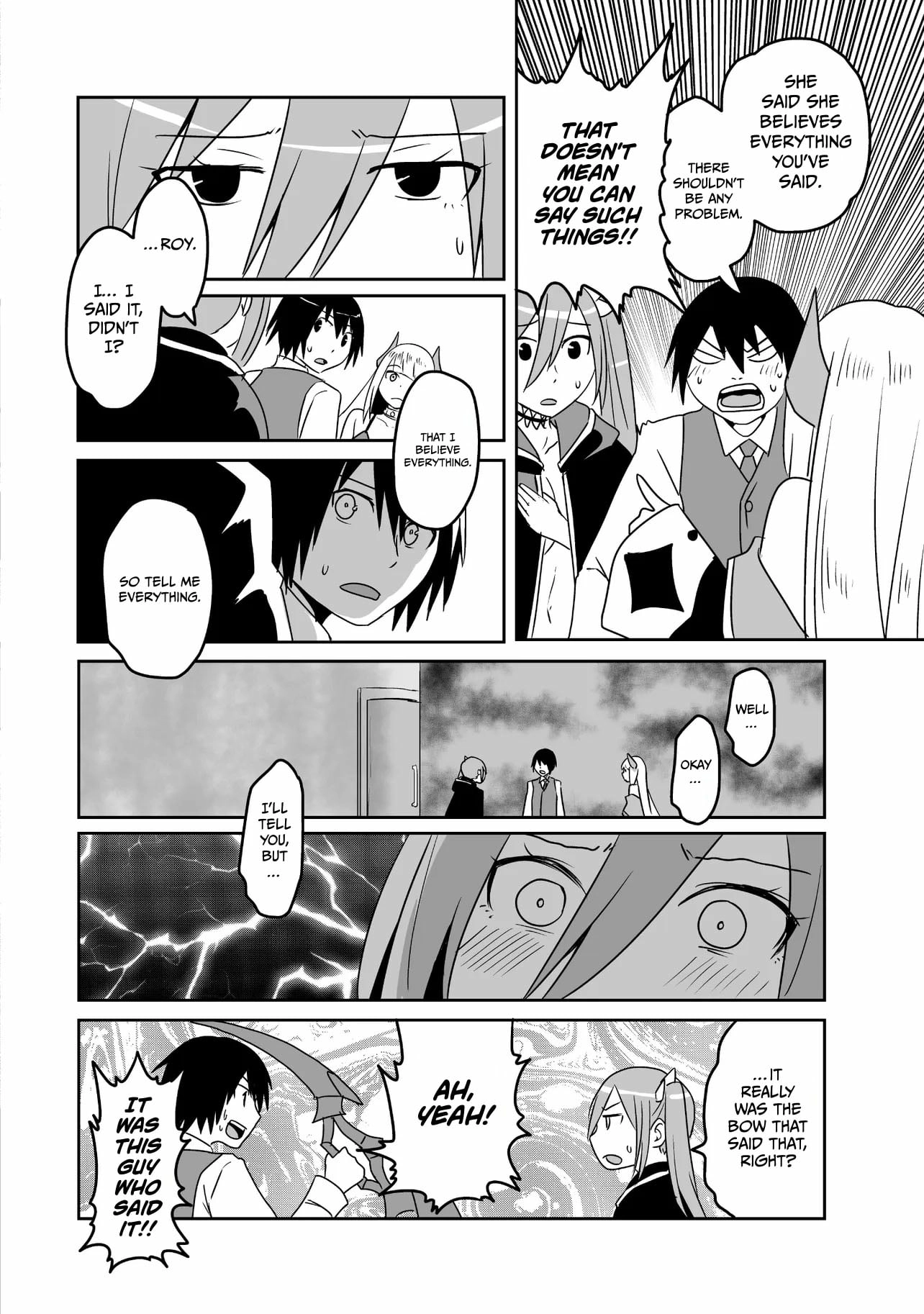 Seiken Ga Saikyou No Sekai De, Shounen Wa Yumi Ni Aisareru Chapter 10.3 - page 3