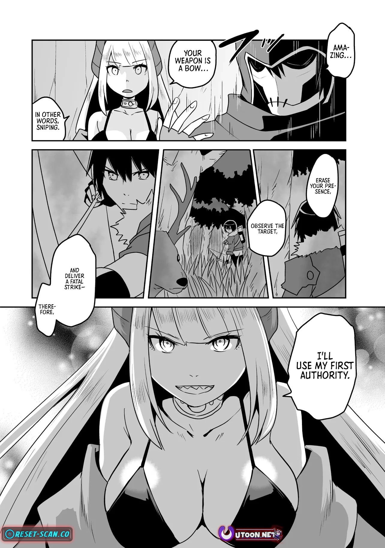 Seiken Ga Saikyou No Sekai De, Shounen Wa Yumi Ni Aisareru Chapter 9.1 - page 4